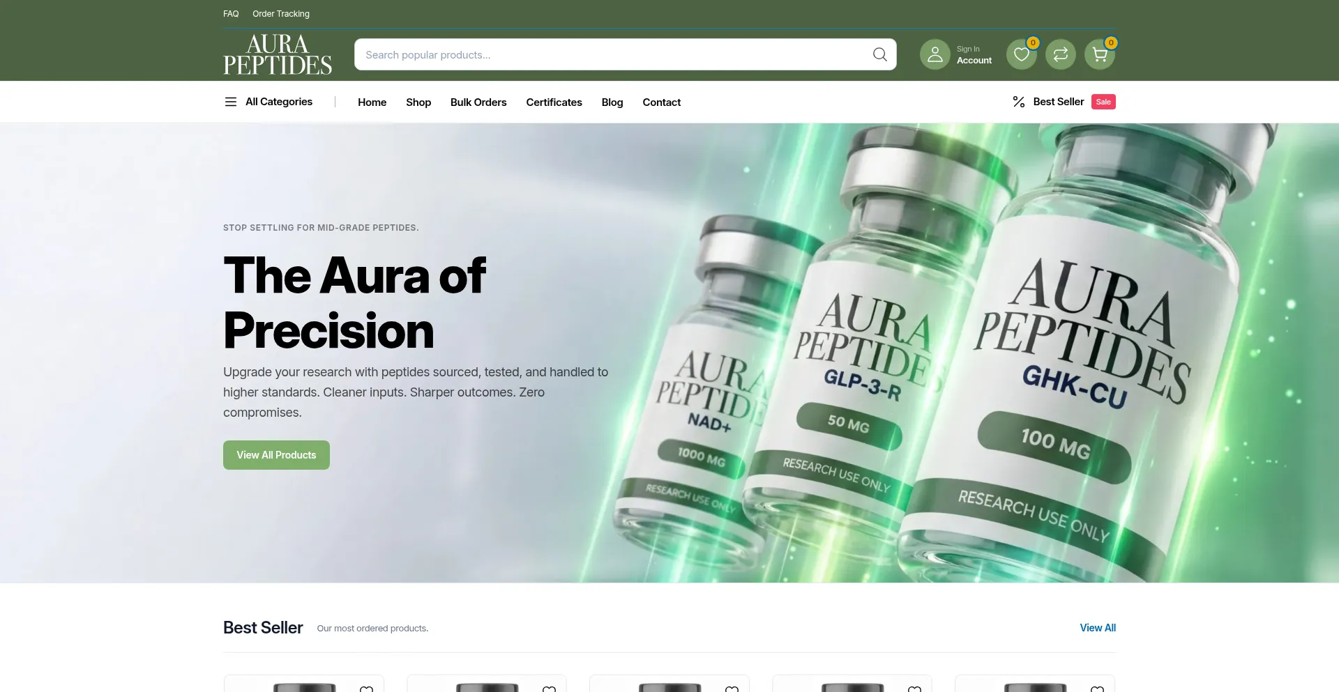 Aura-peptides.com