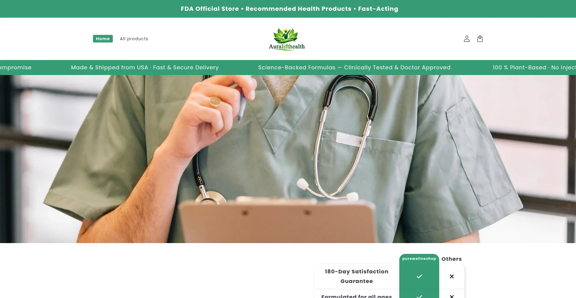 Auralifthealth.com