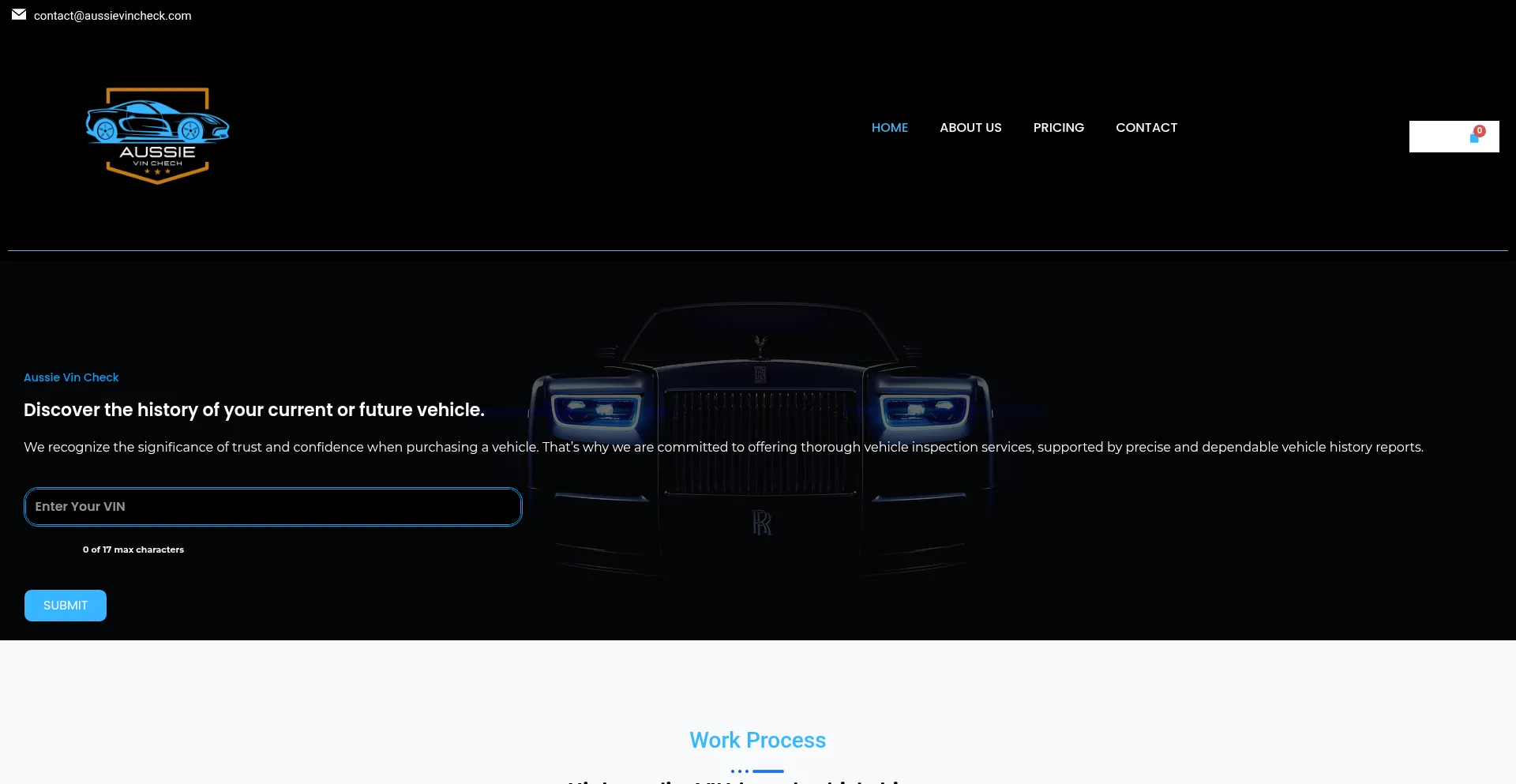 Aussievincheck.com Screenshot