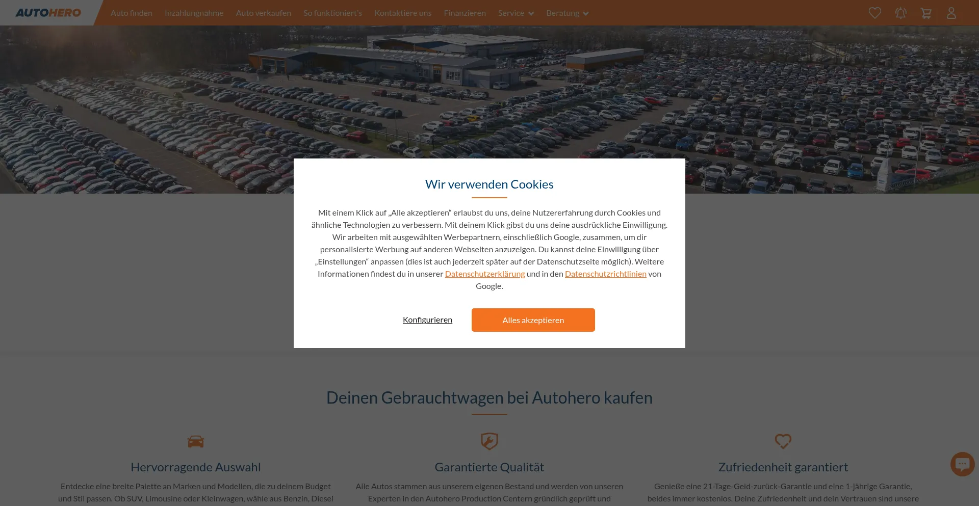 Ist Autohero.com sicher und vertrauenswürdig?