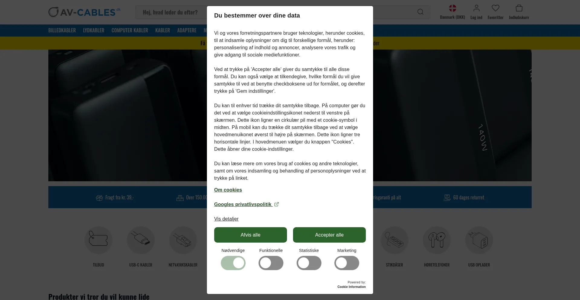Ist Av-cables.dk sicher und vertrauenswürdig?