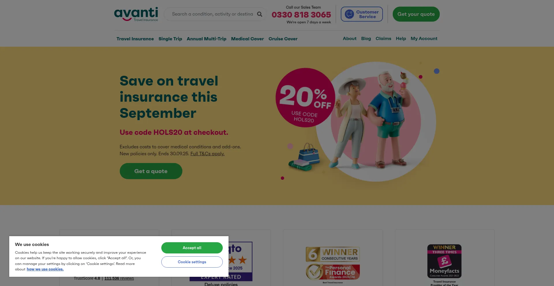 Ist Avantitravelinsurance.co.uk sicher und vertrauenswürdig?
