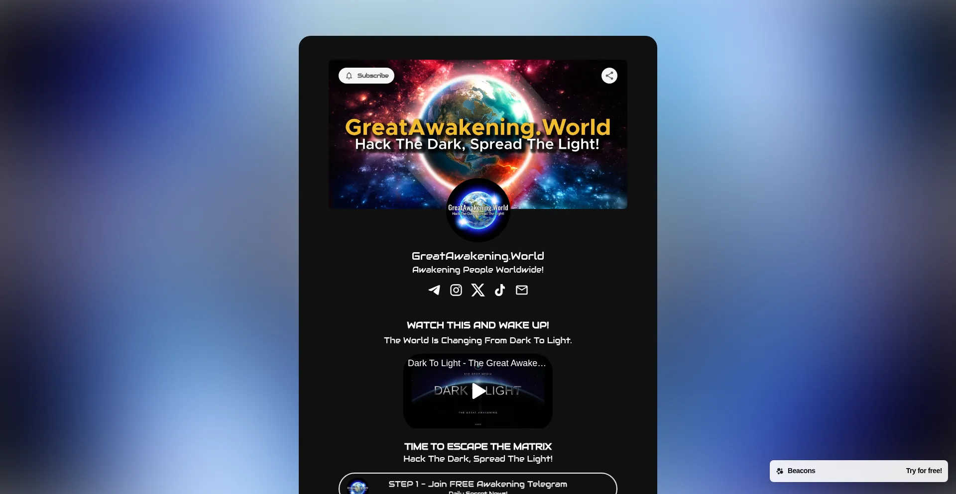 Ist Awakeningmatrix.com sicher und vertrauenswürdig?