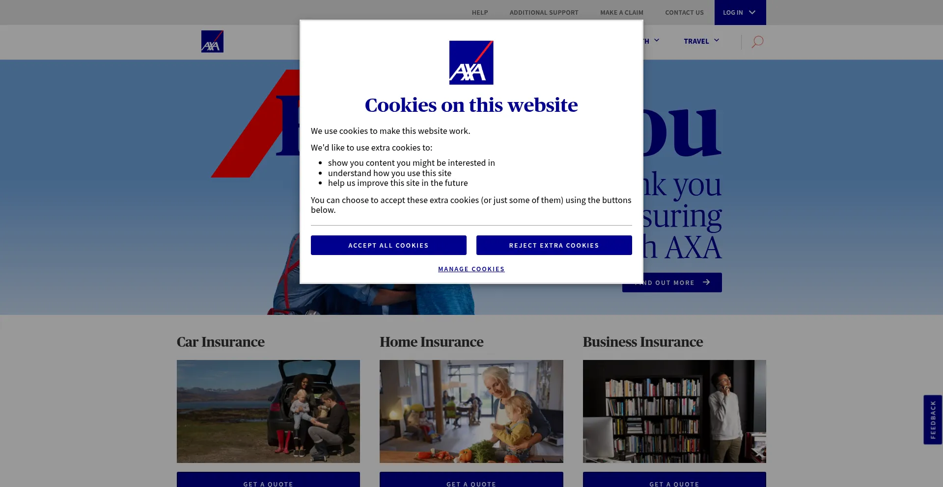 Ist Axa.co.uk sicher und vertrauenswürdig?