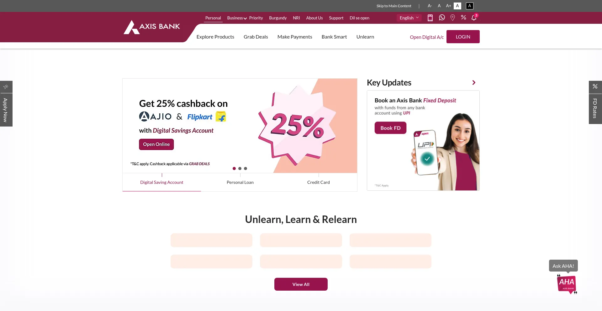 Ist Axisbank.com sicher und vertrauenswürdig?