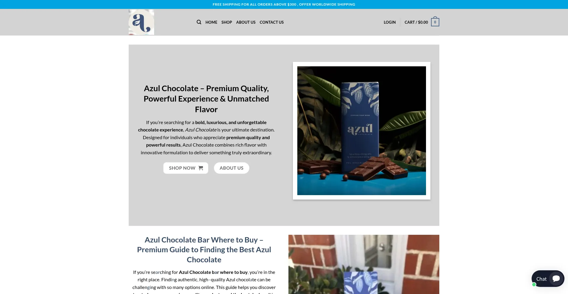 Azulchocolatesshop.com