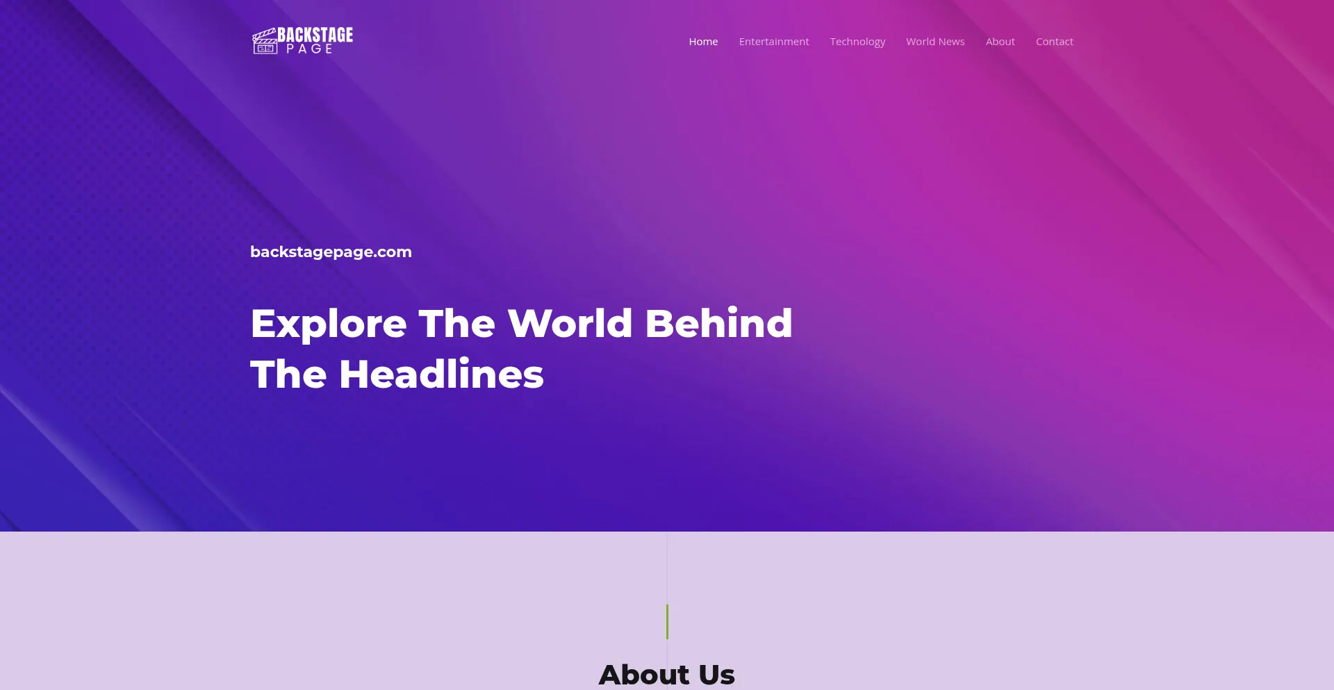Backstagepage.com