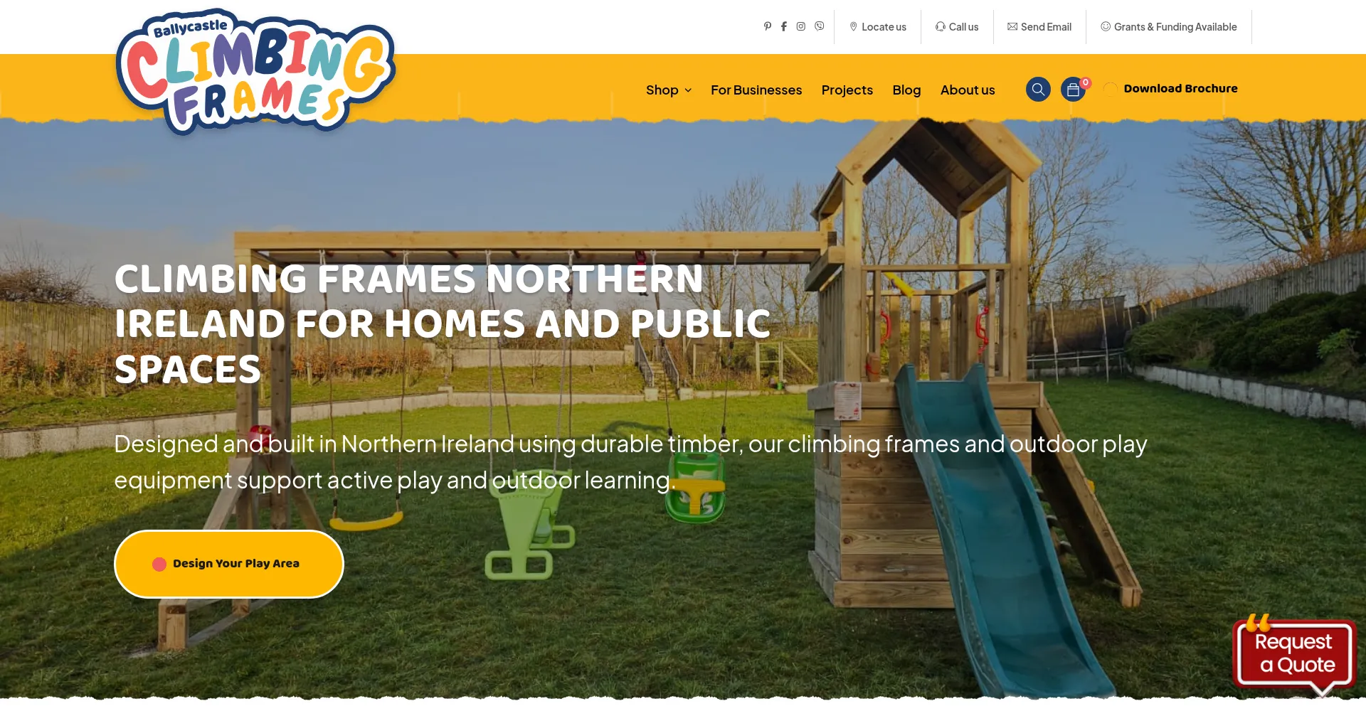 Ballycastleclimbingframes.co.uk