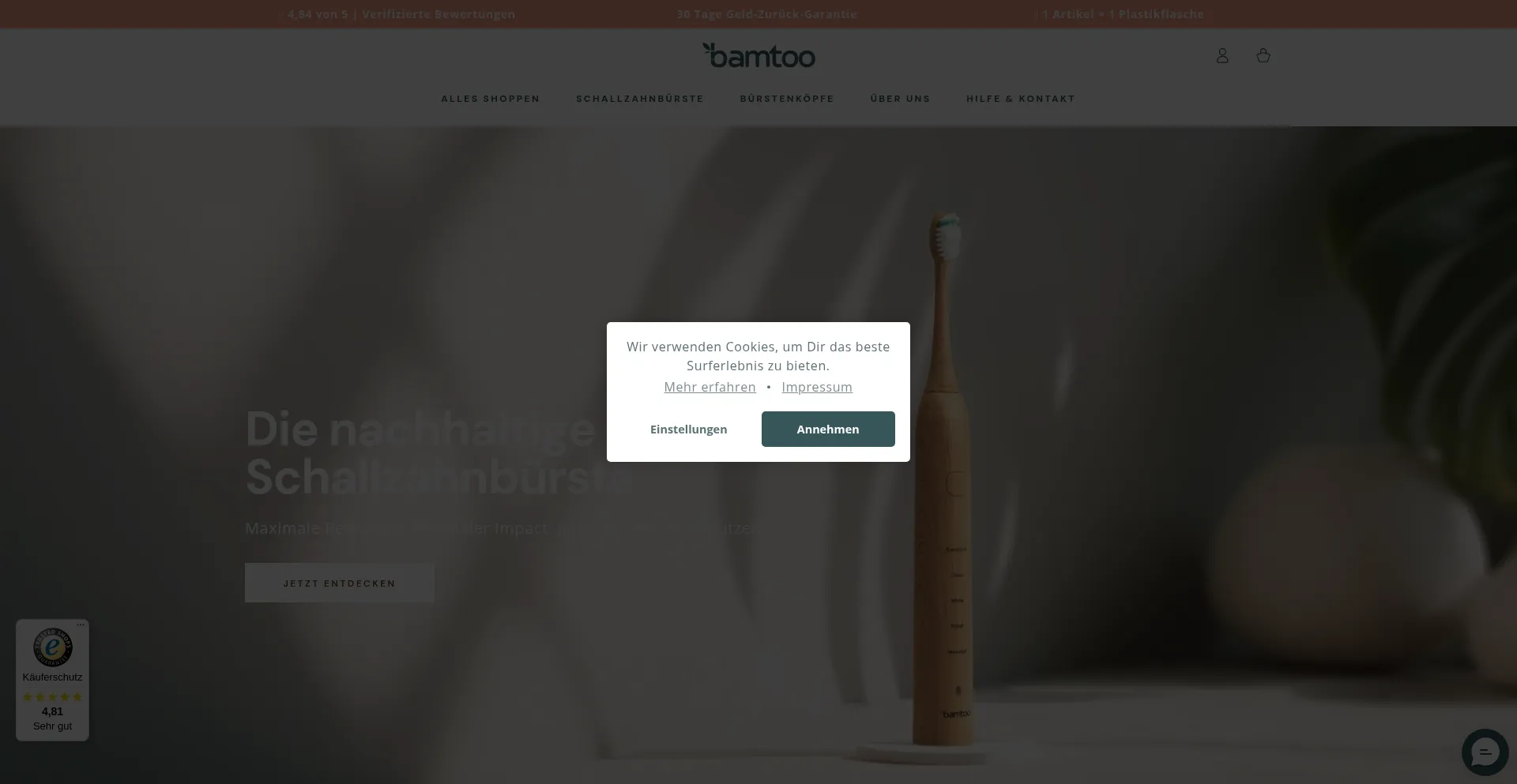 Ist Bamtoo.de sicher und vertrauenswürdig?