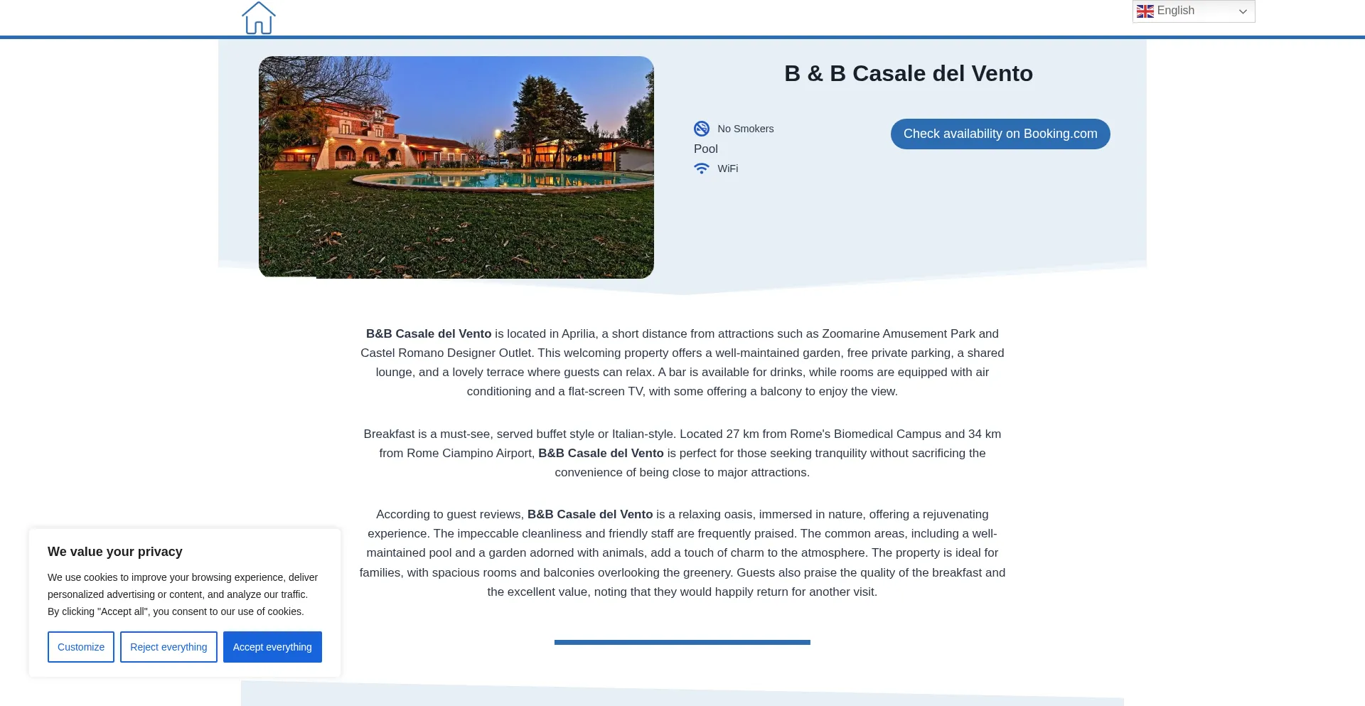 Ist Bandbcasaledelvento.top sicher und vertrauenswürdig?