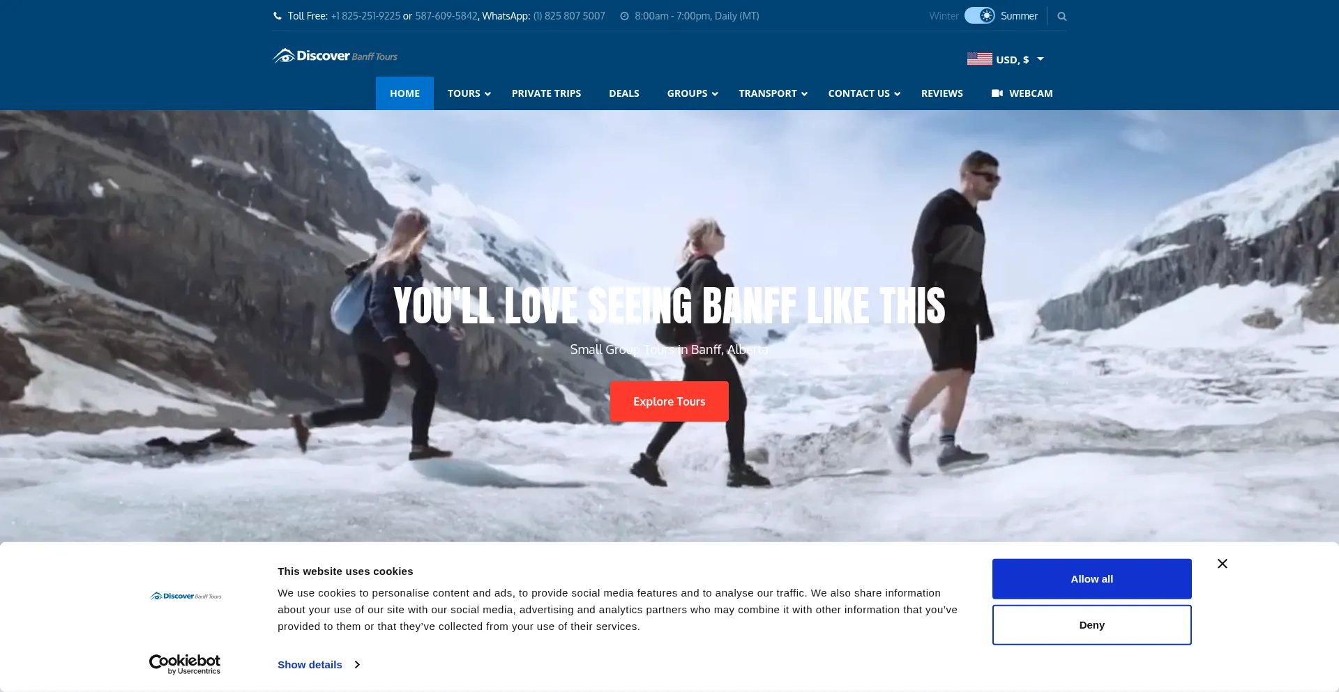 Ist Banfftours.com sicher und vertrauenswürdig?