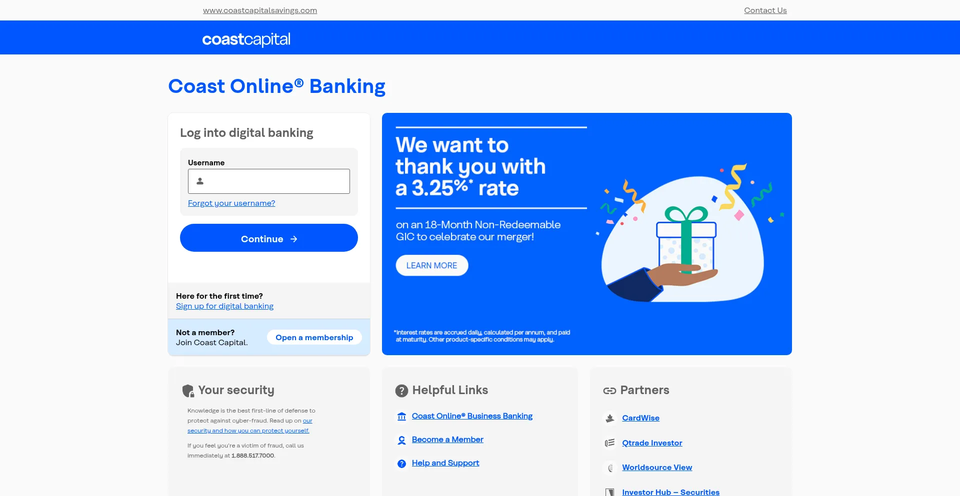Banking.coastcapitalsavings.com