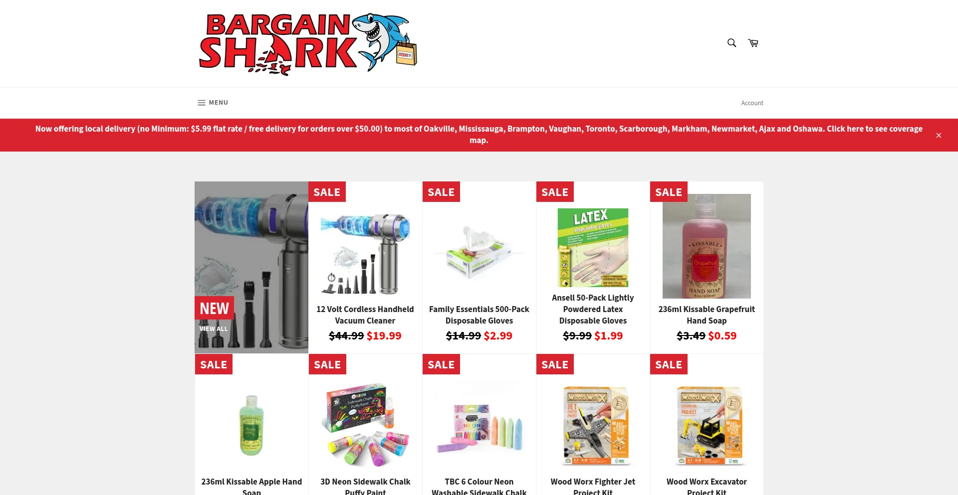 Bargainshark.ca Screenshot