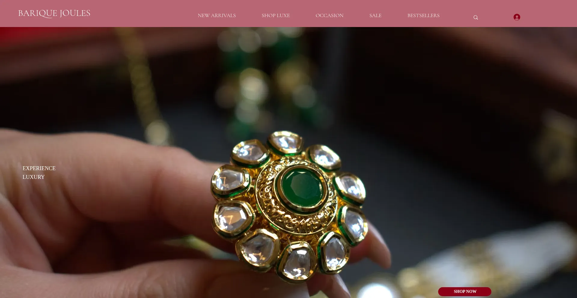 Website screenshot of Bariquejoules.com