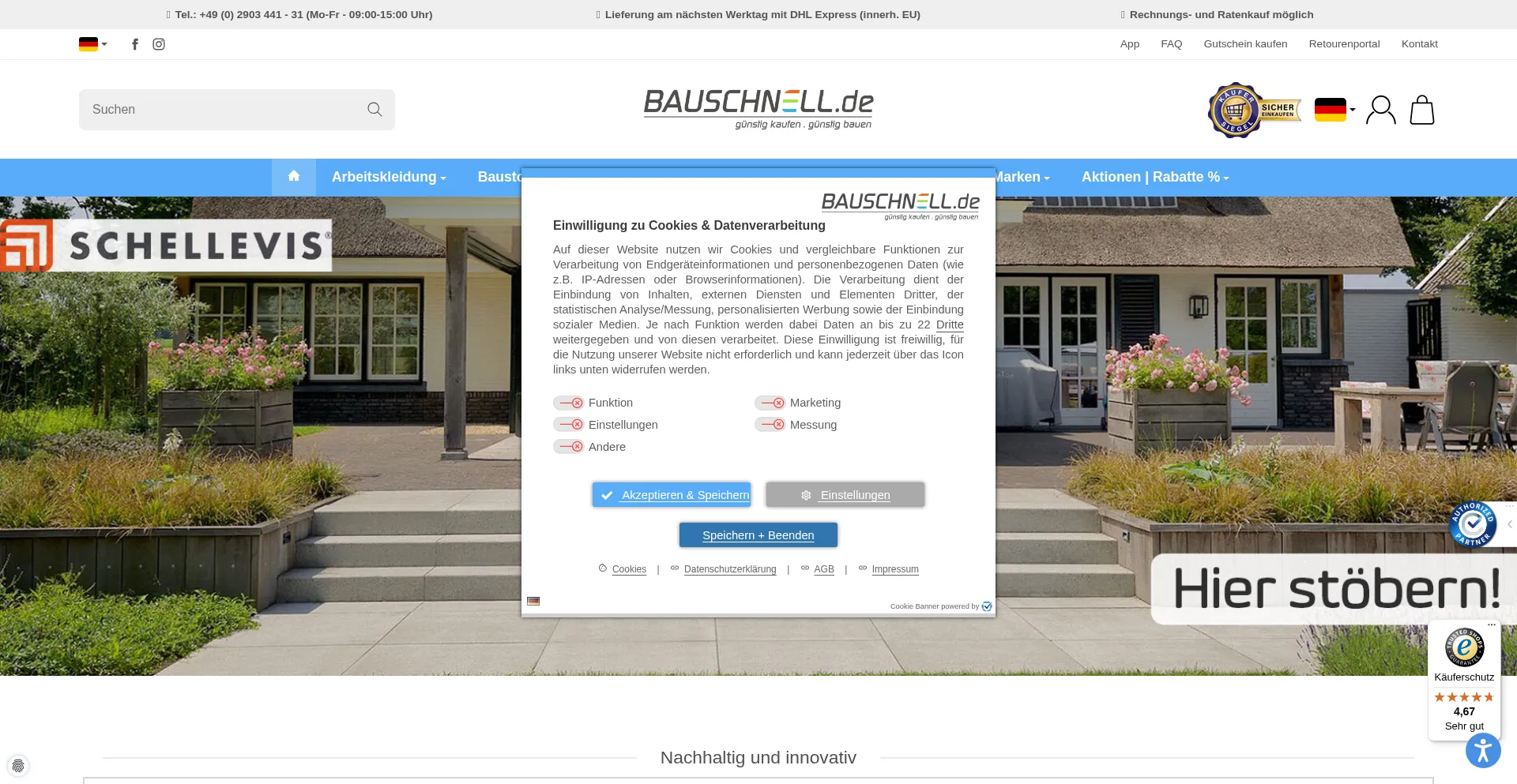 Ist Bauschnell.de sicher und vertrauenswürdig?