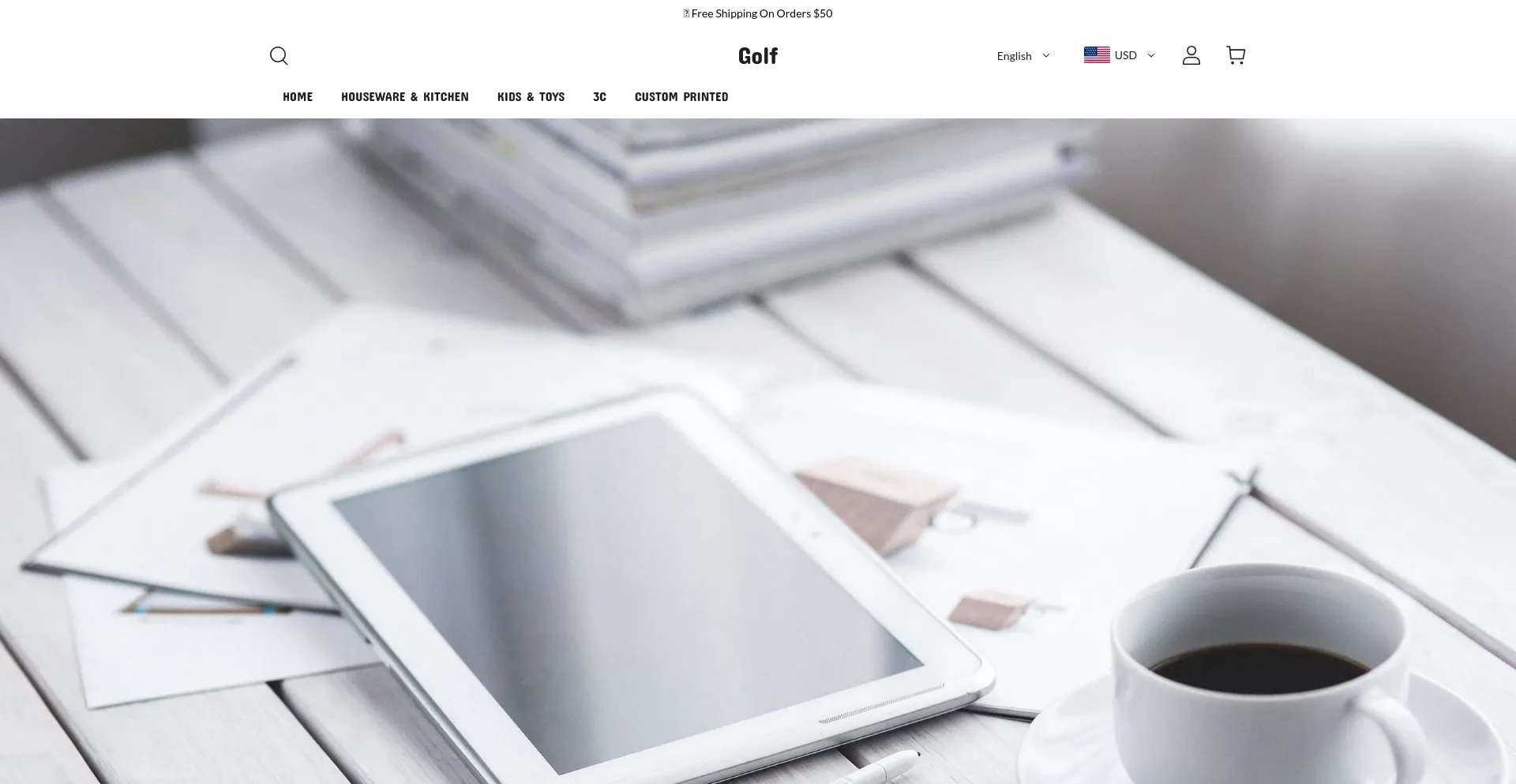 Website screenshot of Baylinestyle.shop