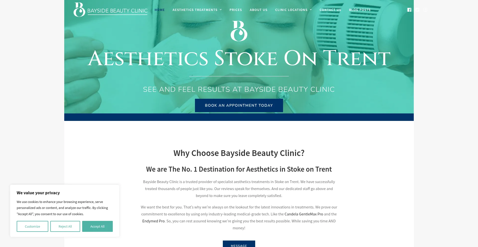 Baysidebeautyclinic.com