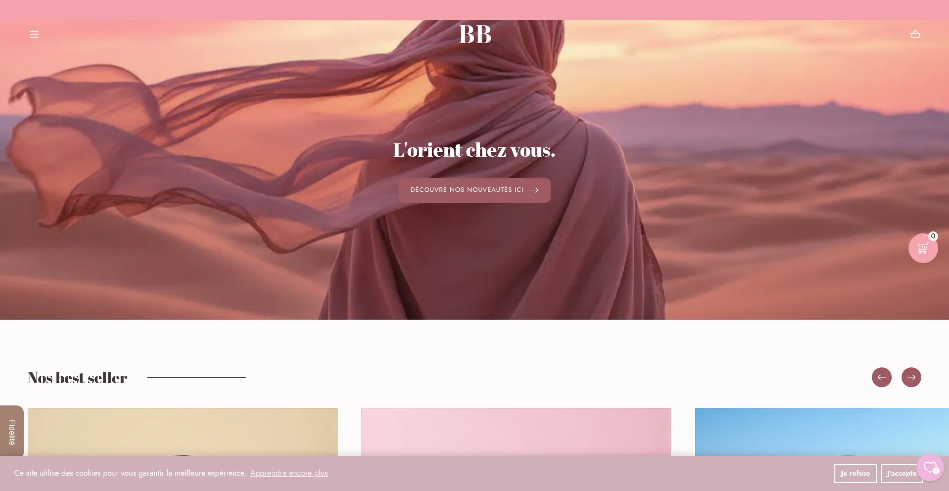 Bayti-boutique.com Screenshot