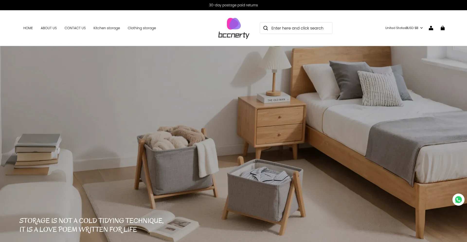 Website screenshot of Bccnerty.com