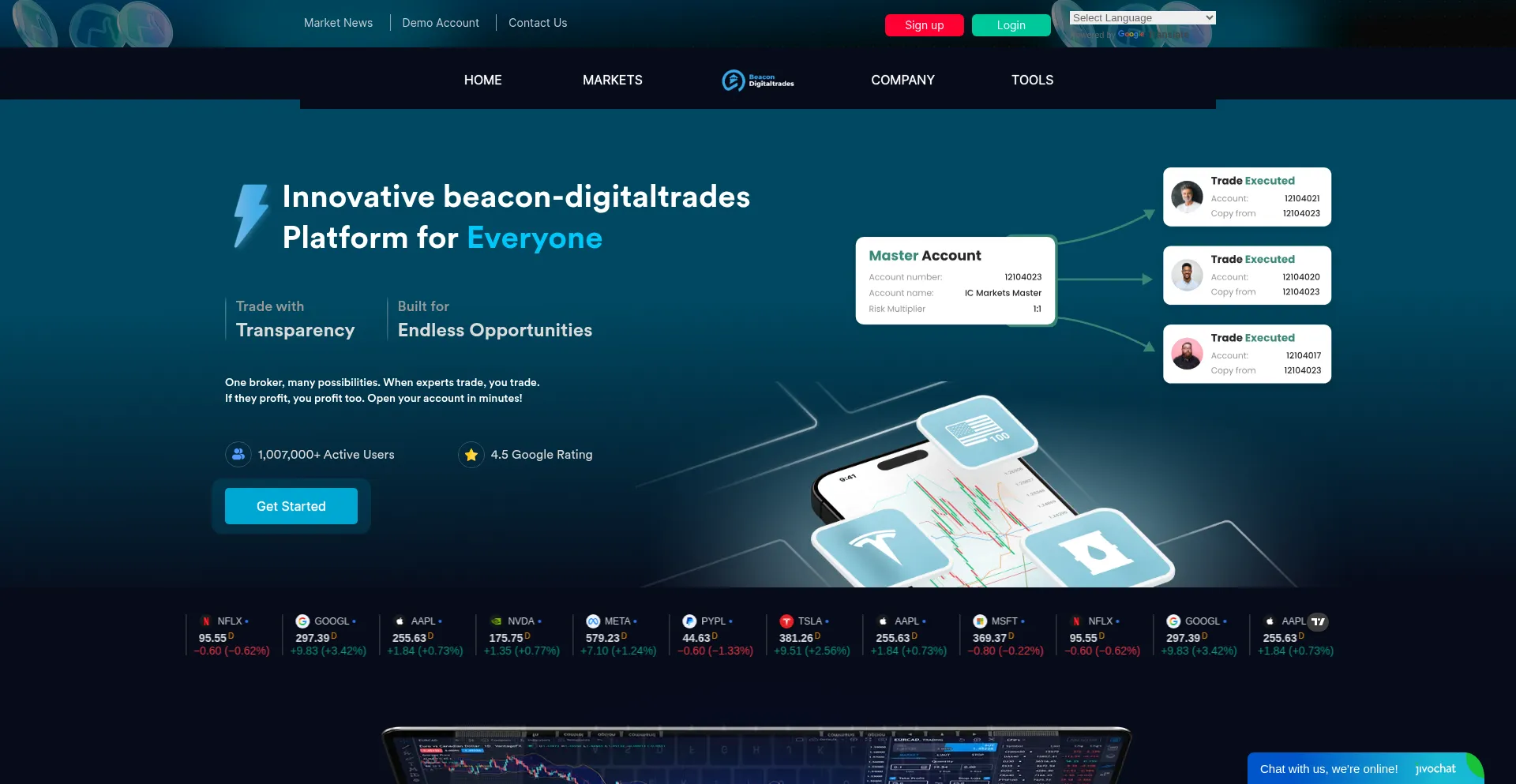 Beacon-digitaltrades.com