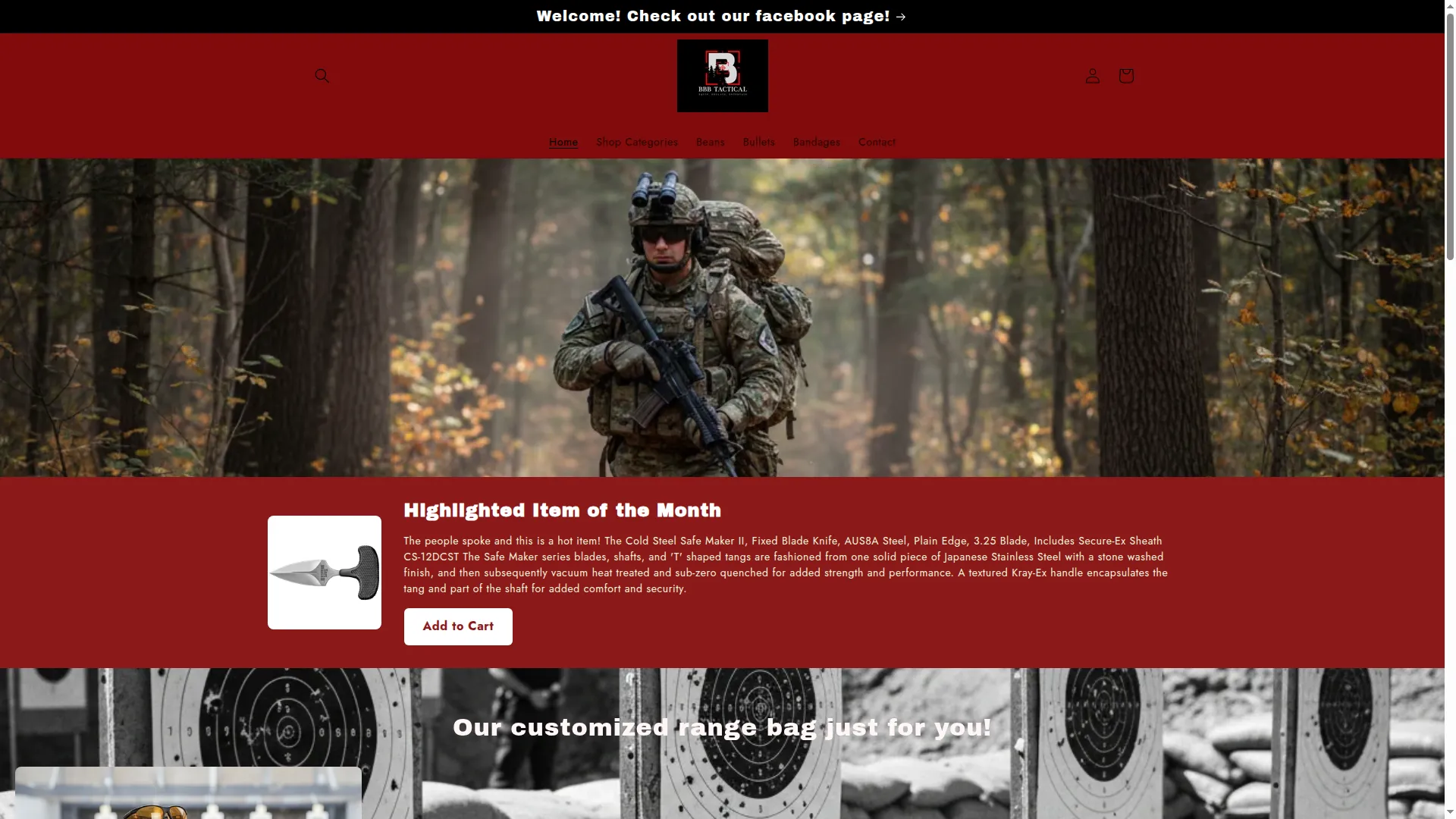 Beansbulletsandbandages.com