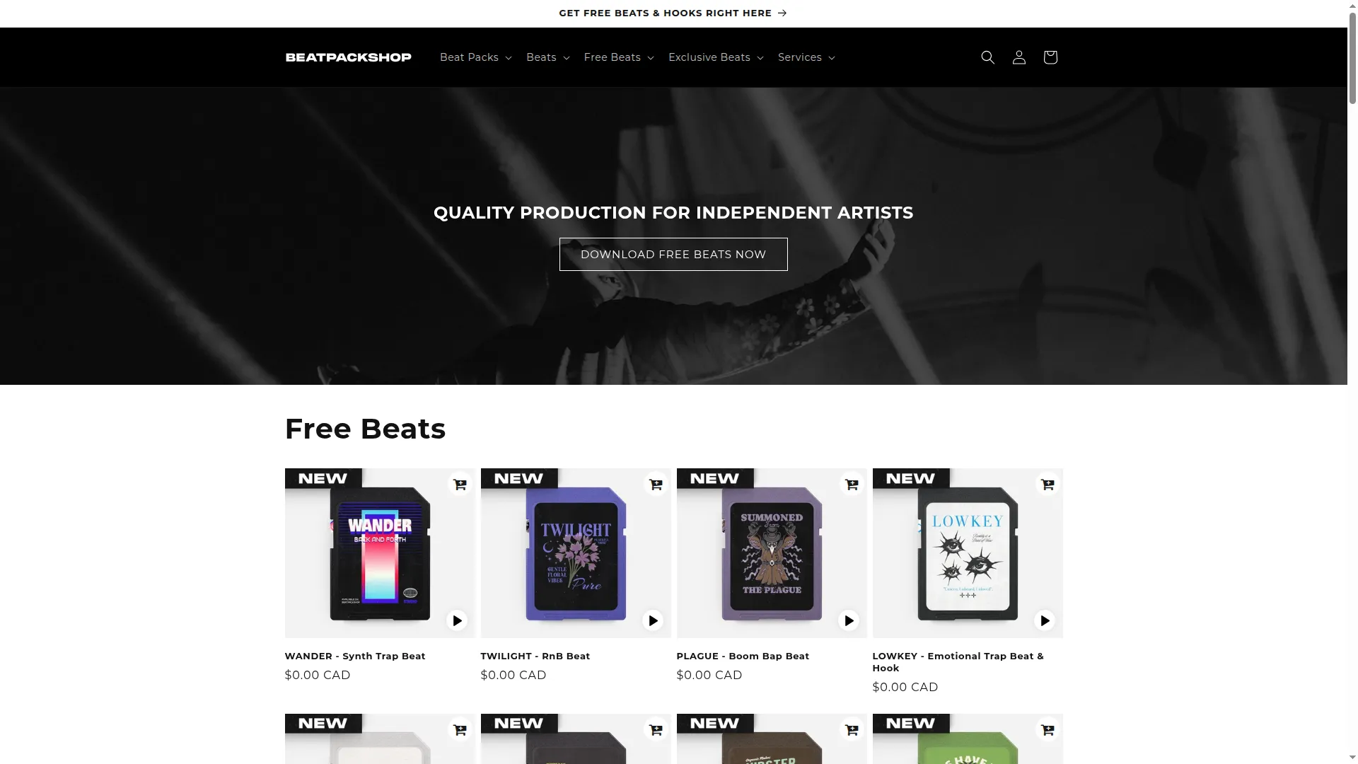 Beatpackshop.com