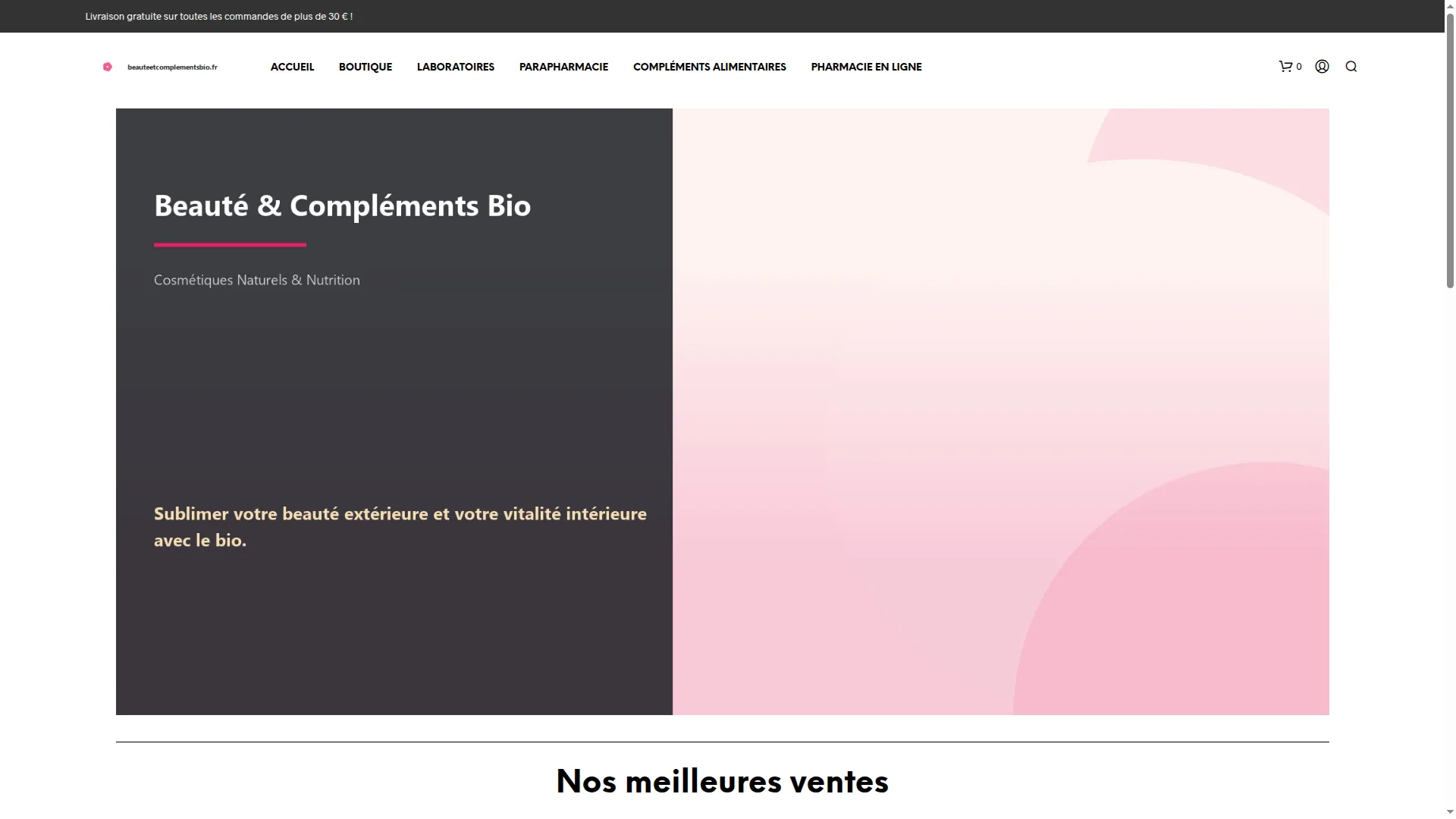 Beauteetcomplementsbio.fr