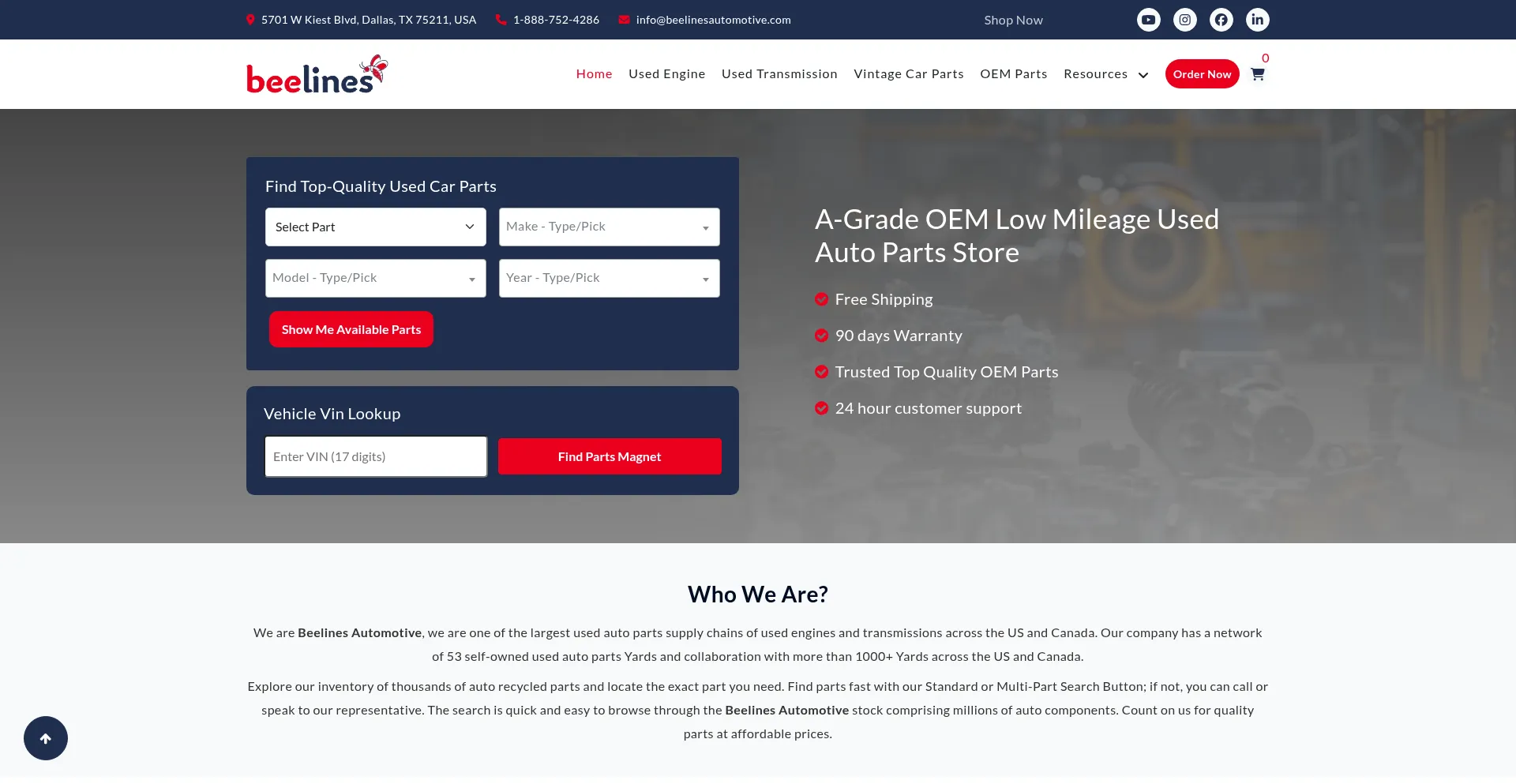 Ist Beelinesautomotive.com sicher und vertrauenswürdig?