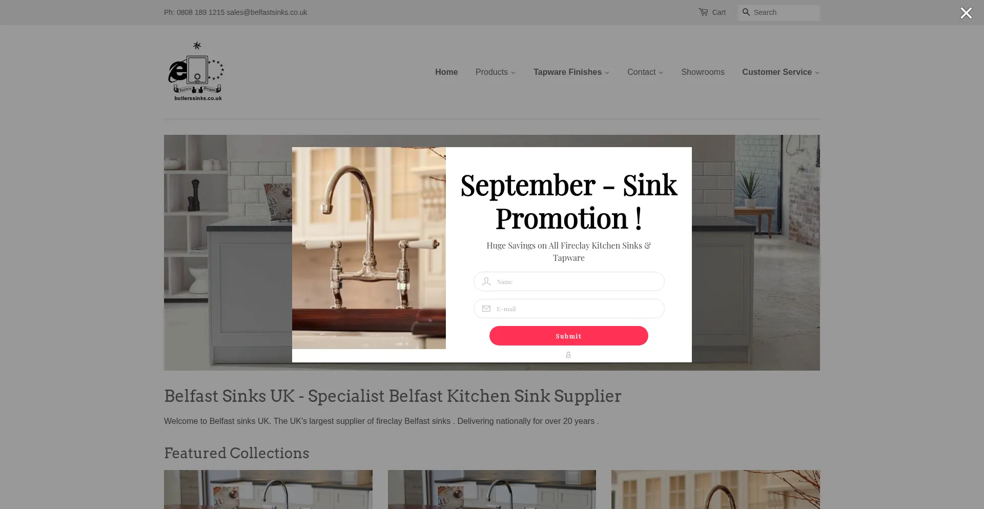 Ist Belfastsinks.co.uk sicher und vertrauenswürdig?