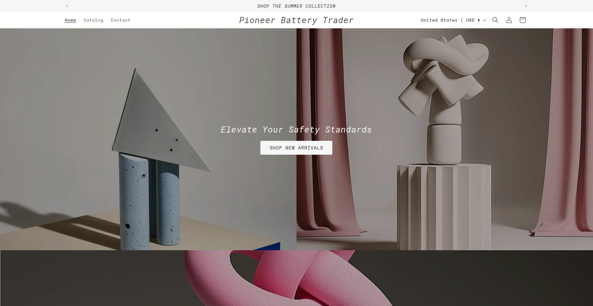Website screenshot of Beltrading.myshopify.com
