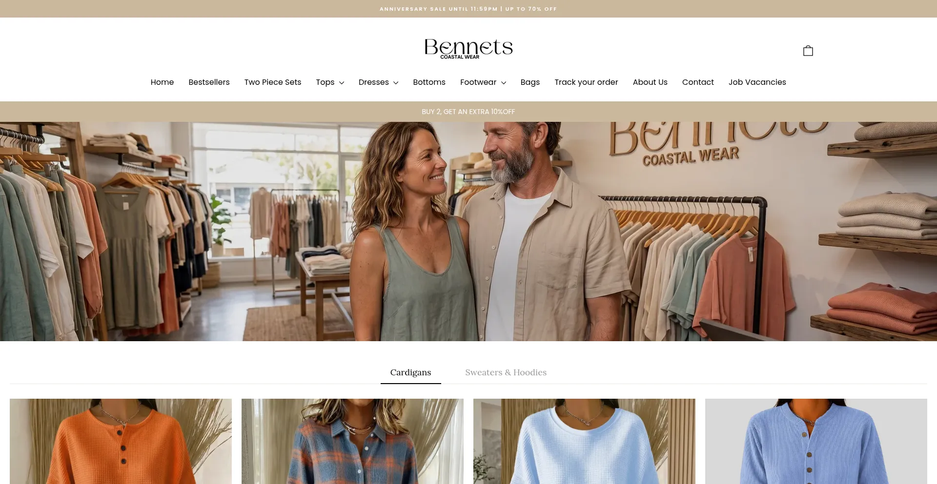 Bennetscoastalwear.store