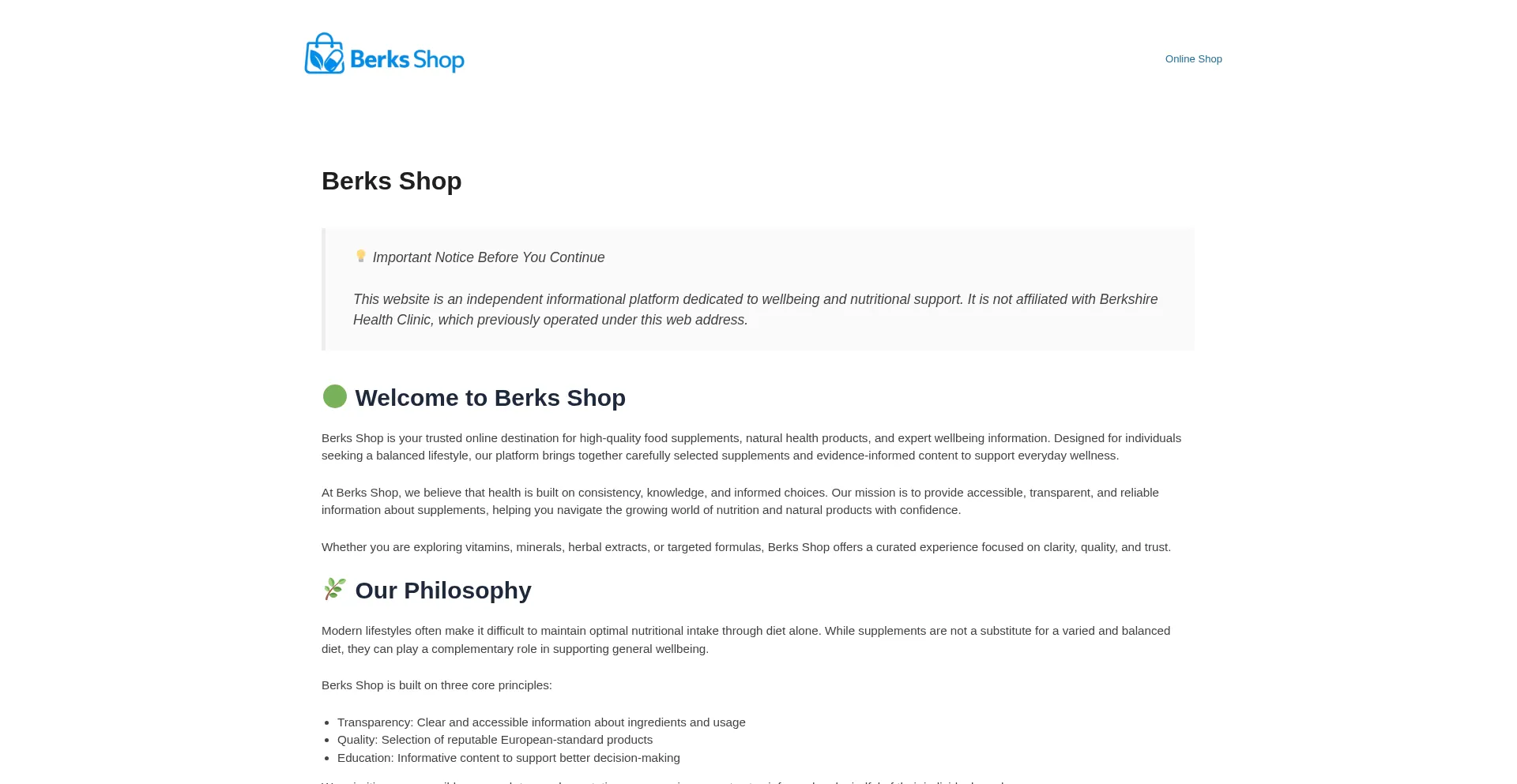 Berksclinic.co.uk