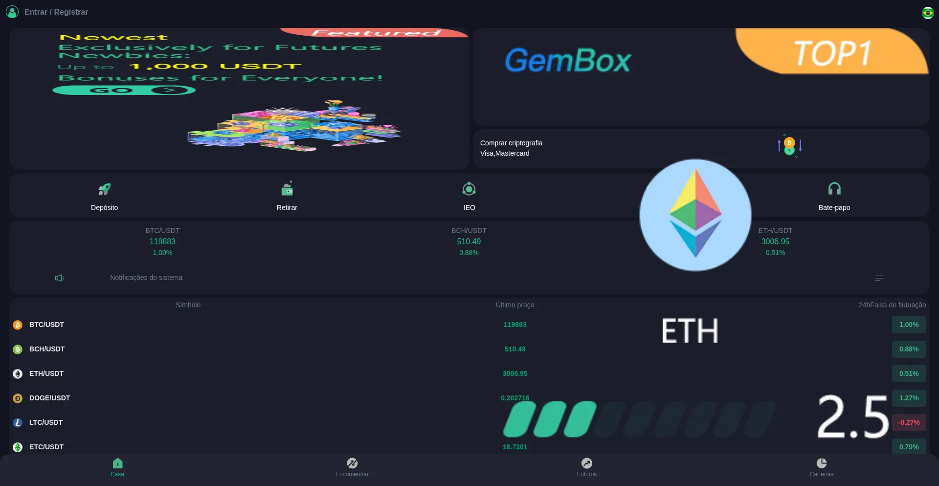 Website screenshot of Bervbl.cc