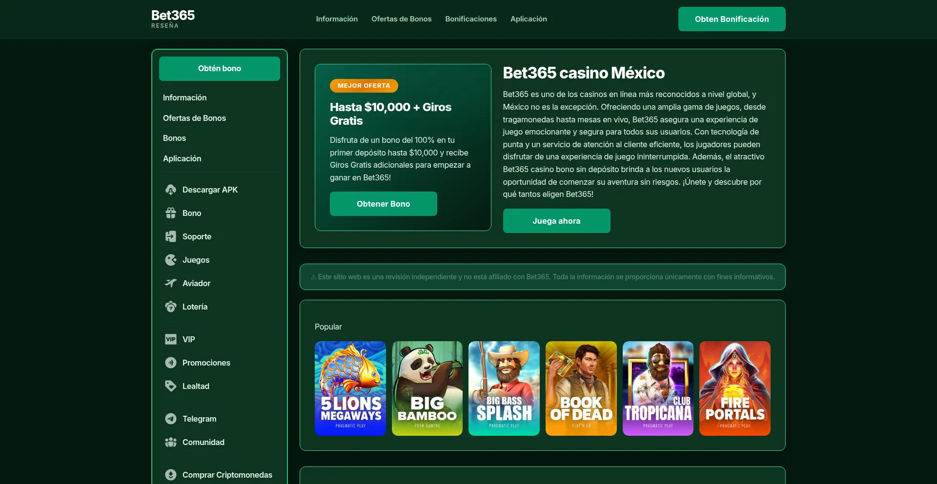 Bet365casinomexico.com