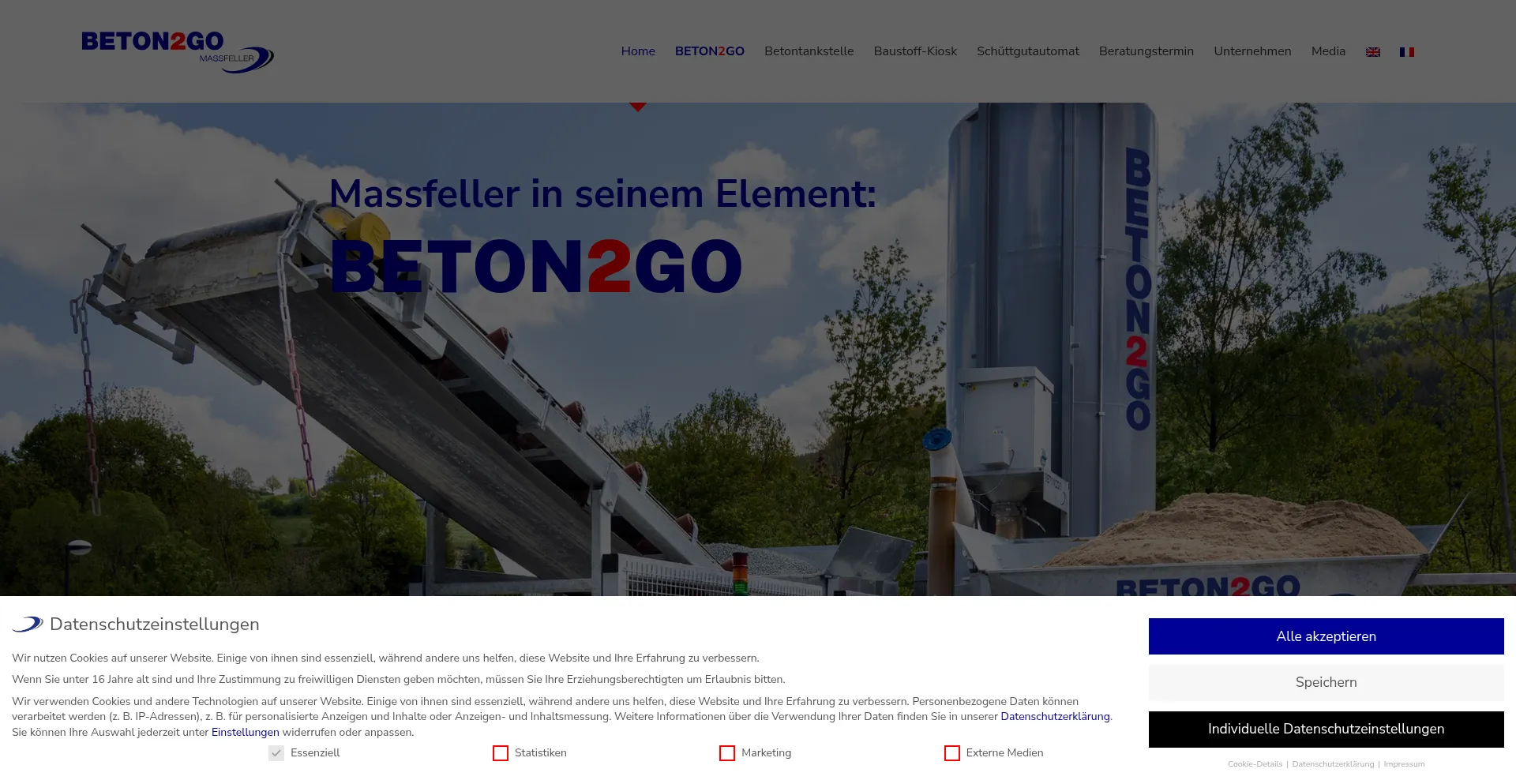 Ist Beton2go.com sicher und vertrauenswürdig?
