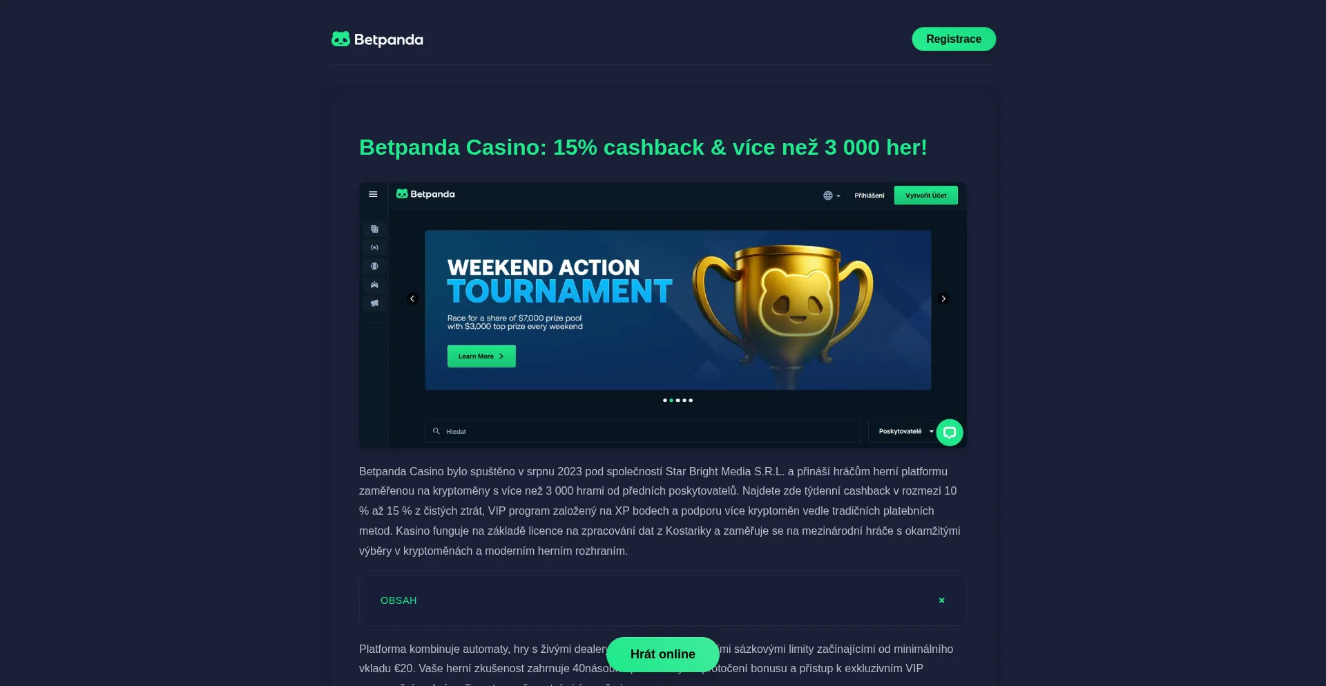 Betpanda.cz