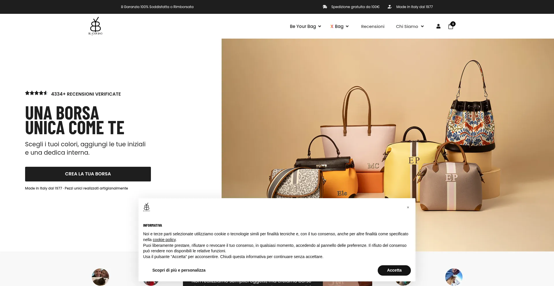 Ist Beyourbag.it sicher und vertrauenswürdig?