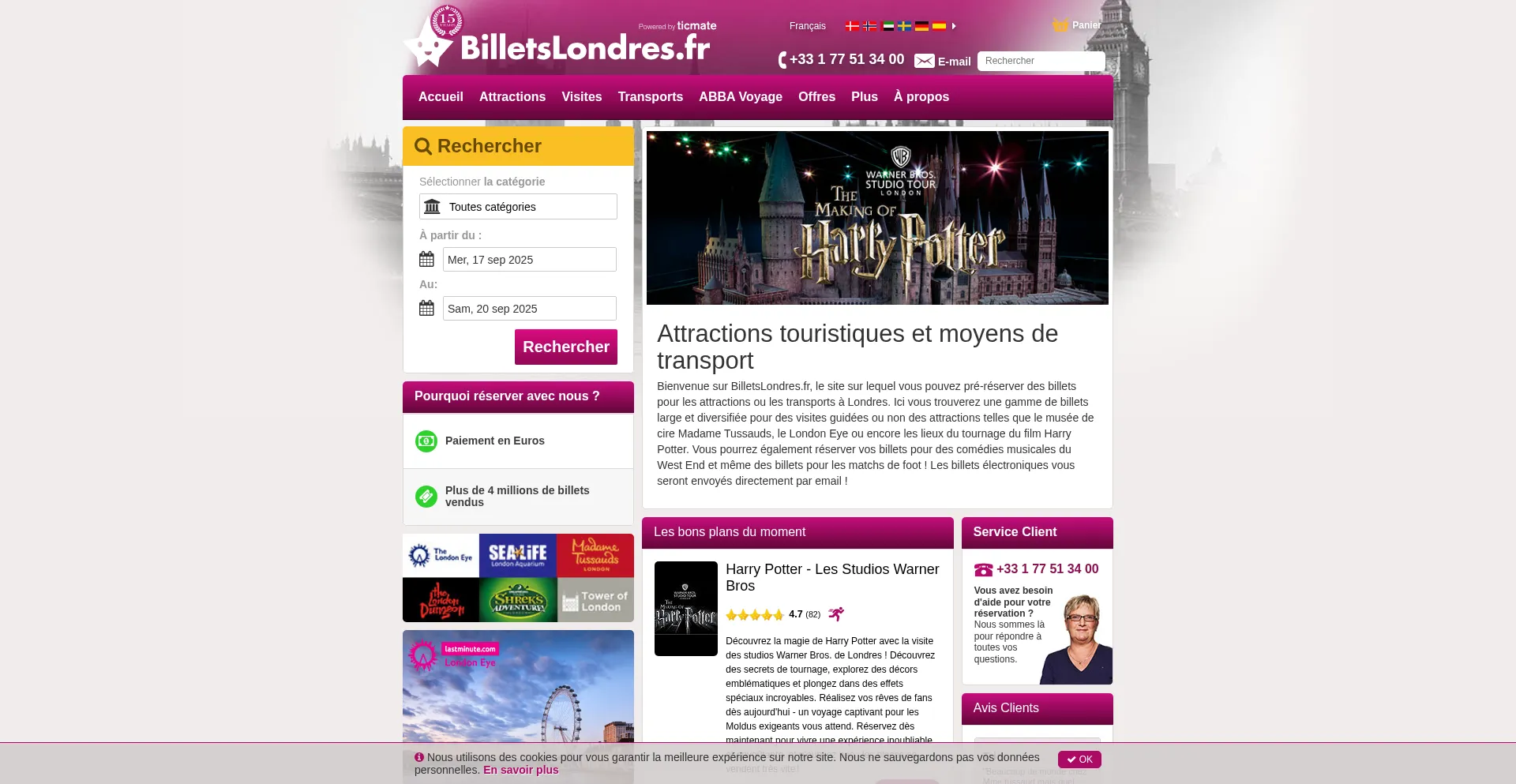Ist Billetslondres.fr sicher und vertrauenswürdig?