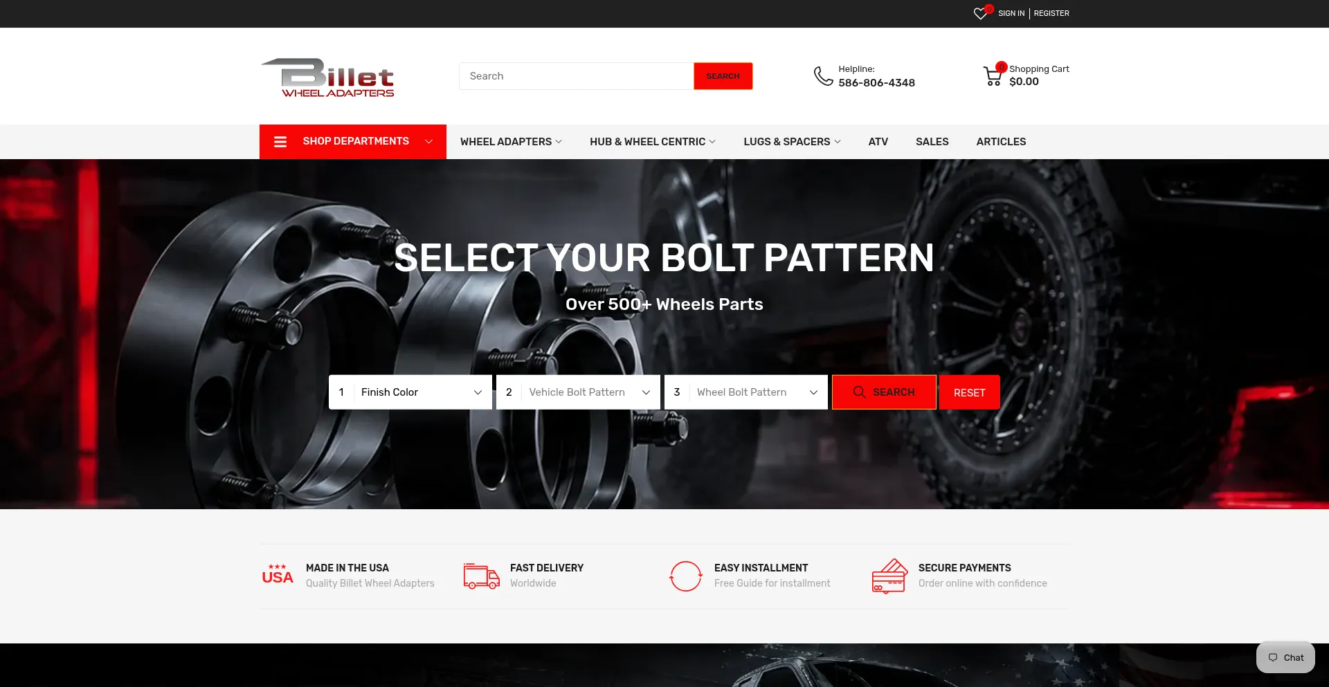 Billetwheeladapters.com
