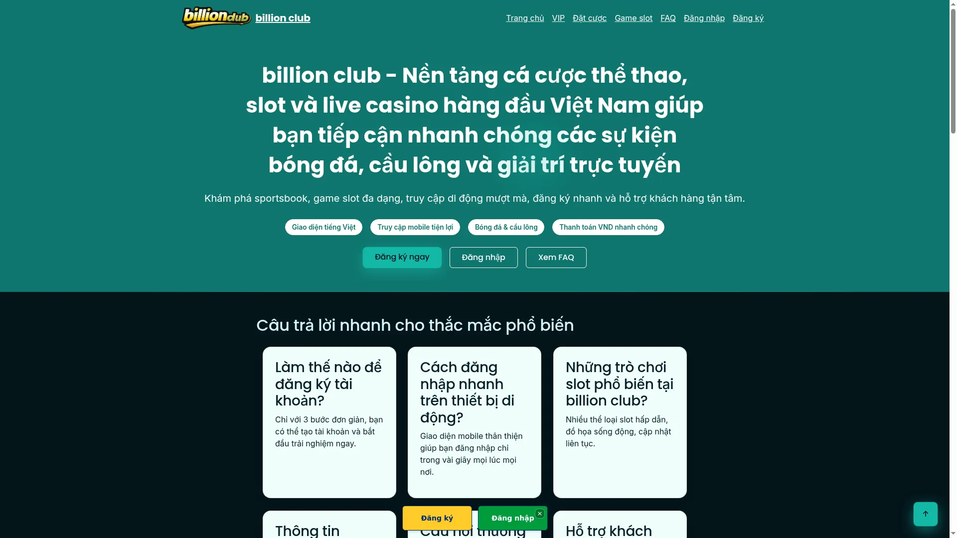 Billionclub.pro