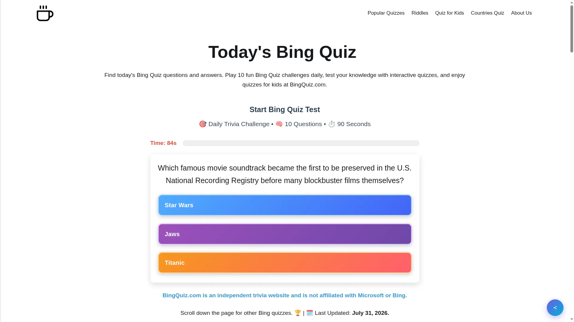 Bingquiz.com