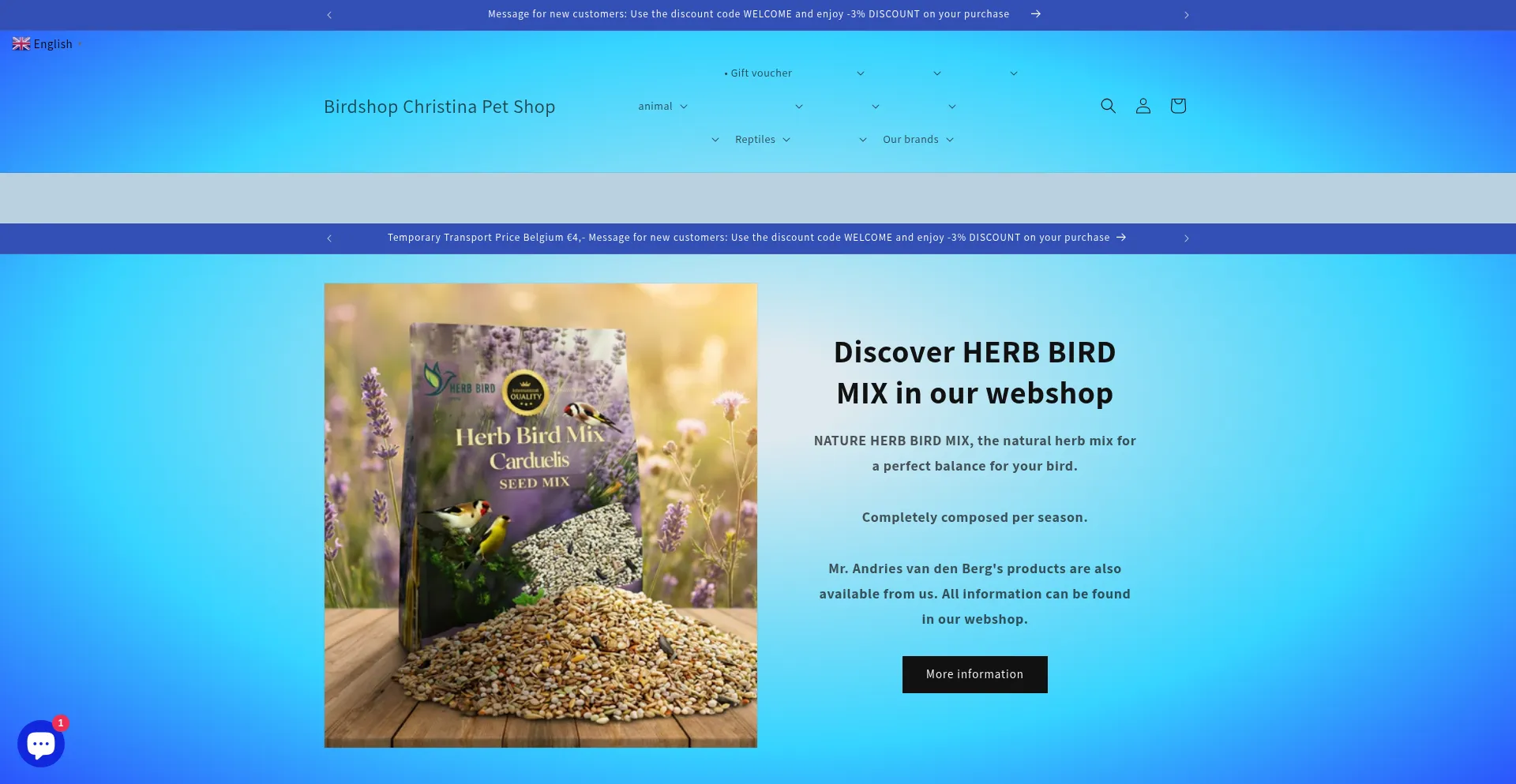 Birdshopchristina.com