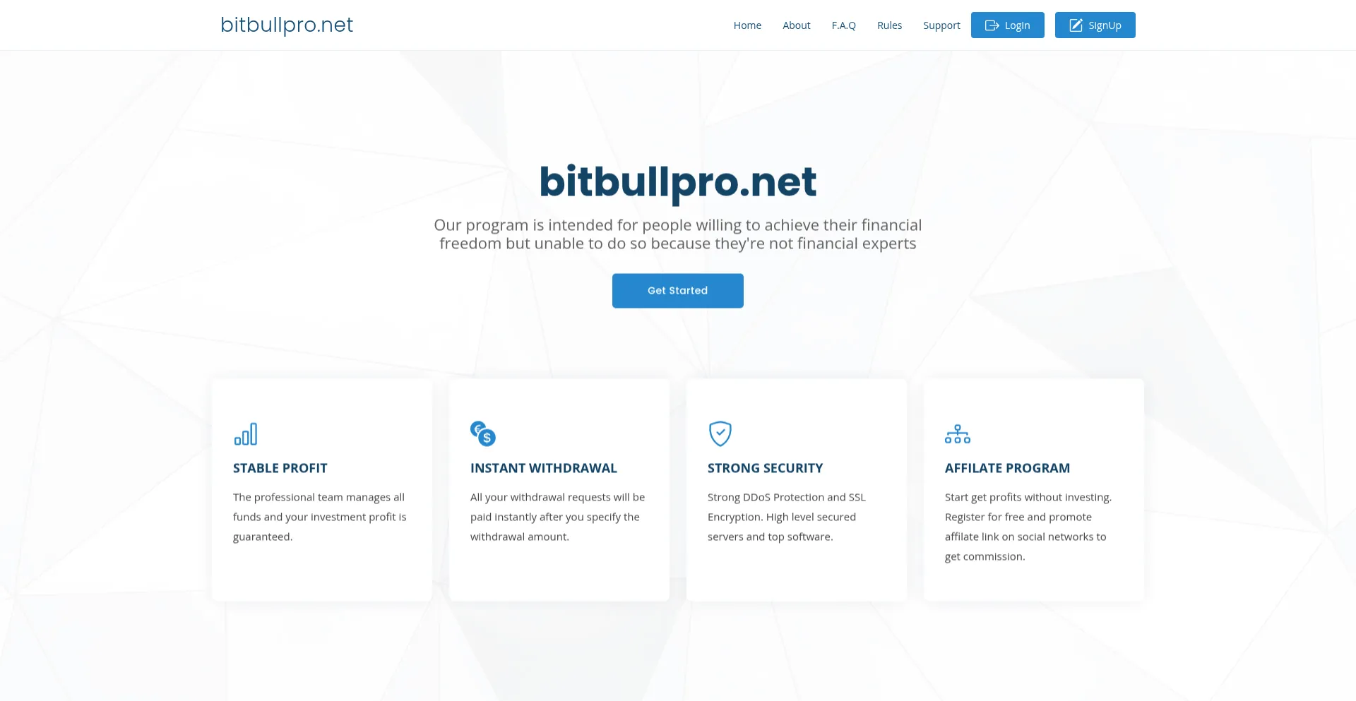 Ist Bitbullpro.net sicher und vertrauenswürdig?