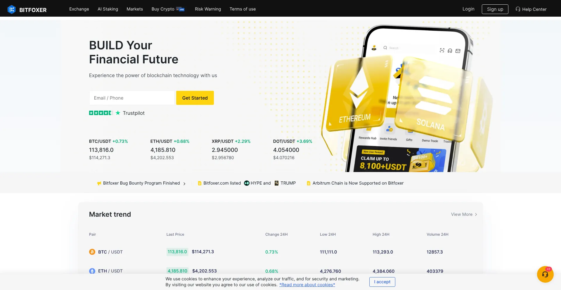 Bitfoxer.com Screenshot