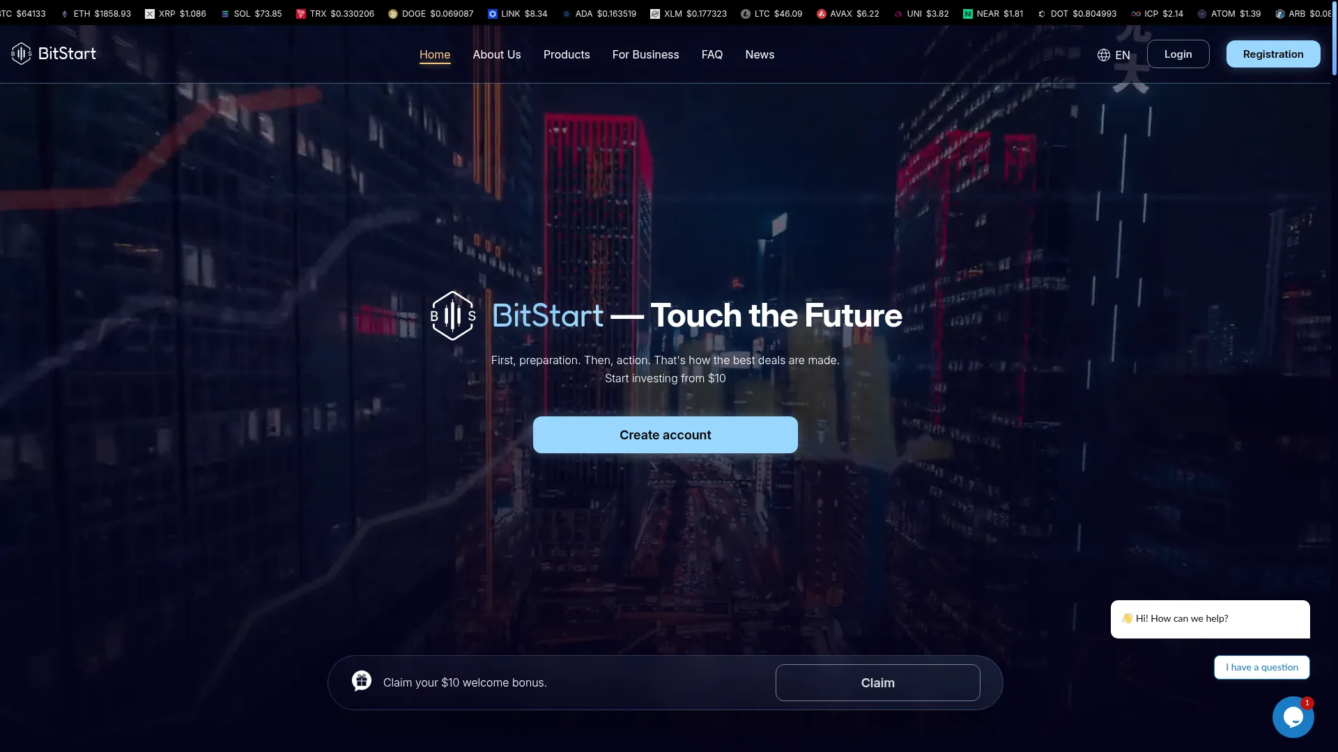 Bitstart.app