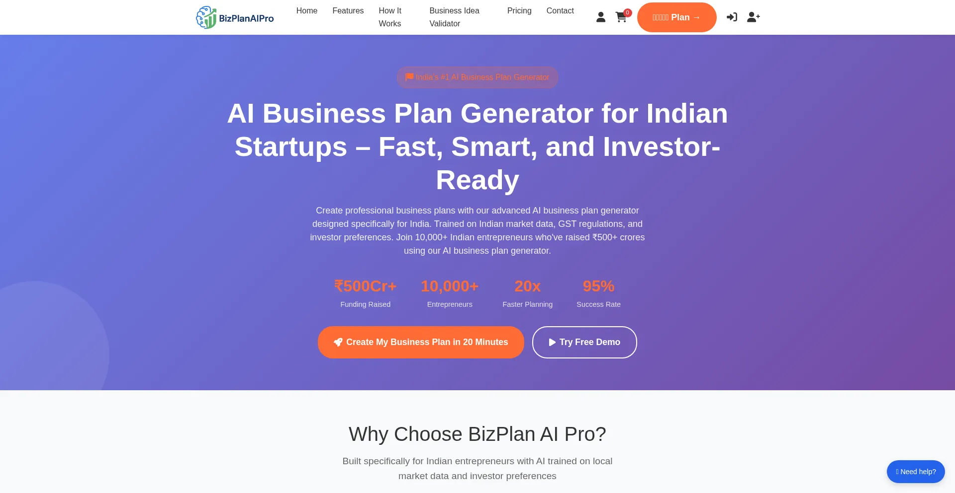 Ist Bizplanaipro.in sicher und vertrauenswürdig?