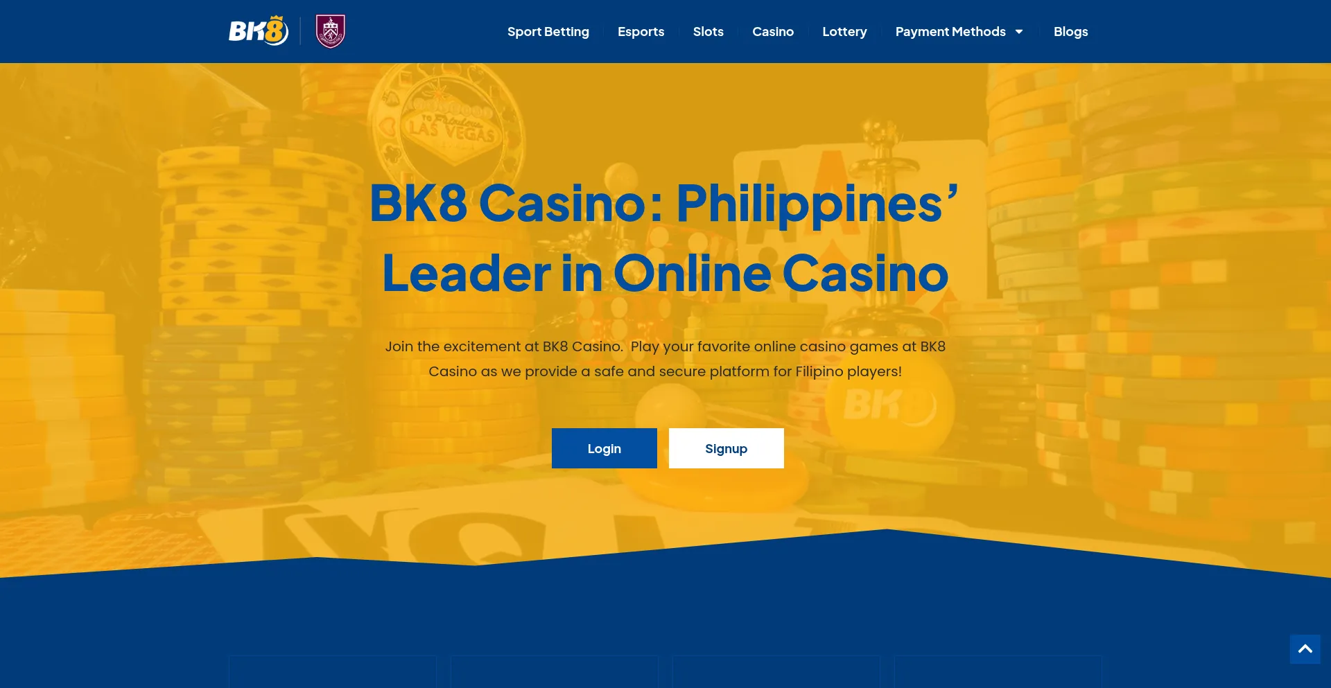 Bk8casino.games Screenshot