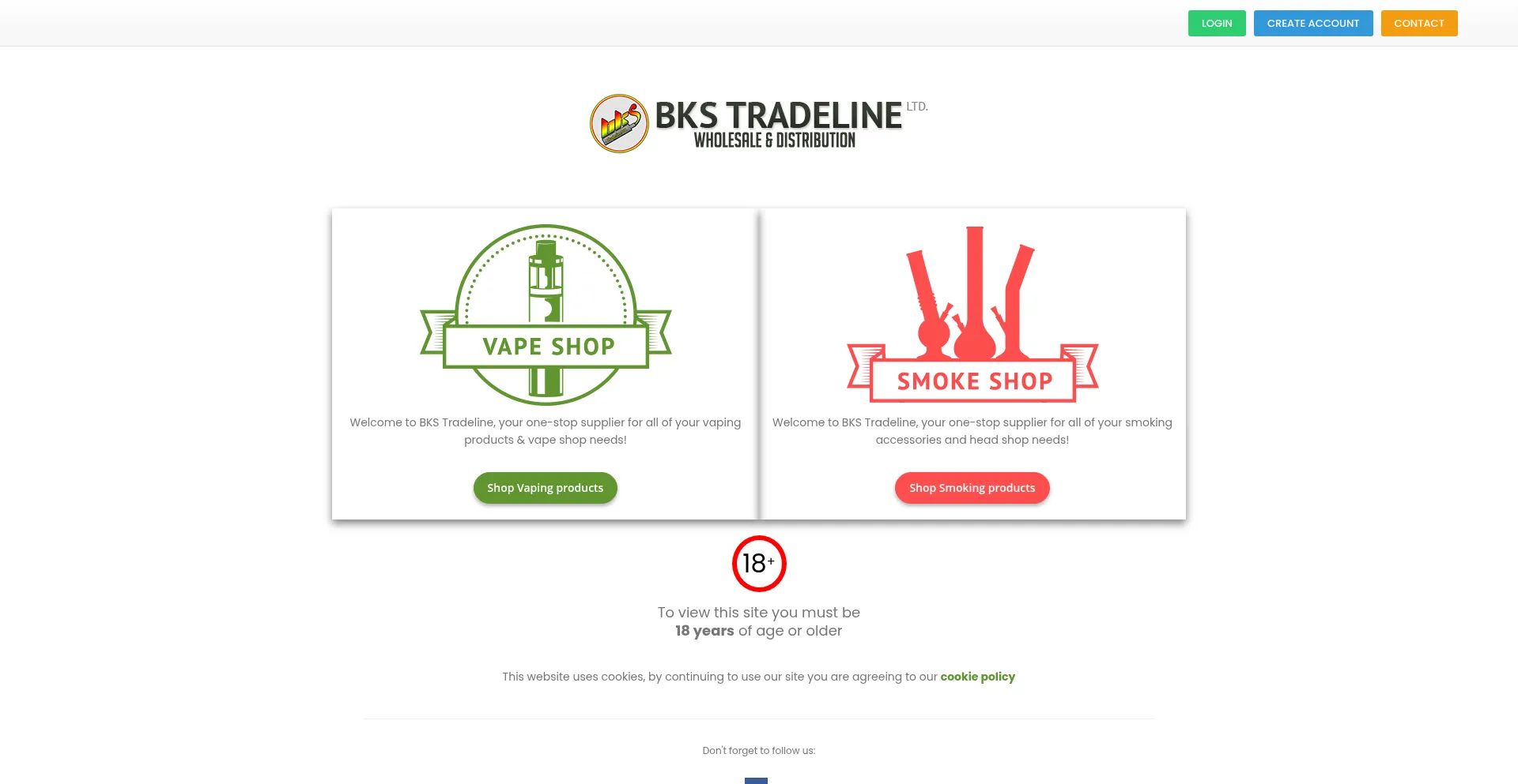 Bkstradeline.com Screenshot