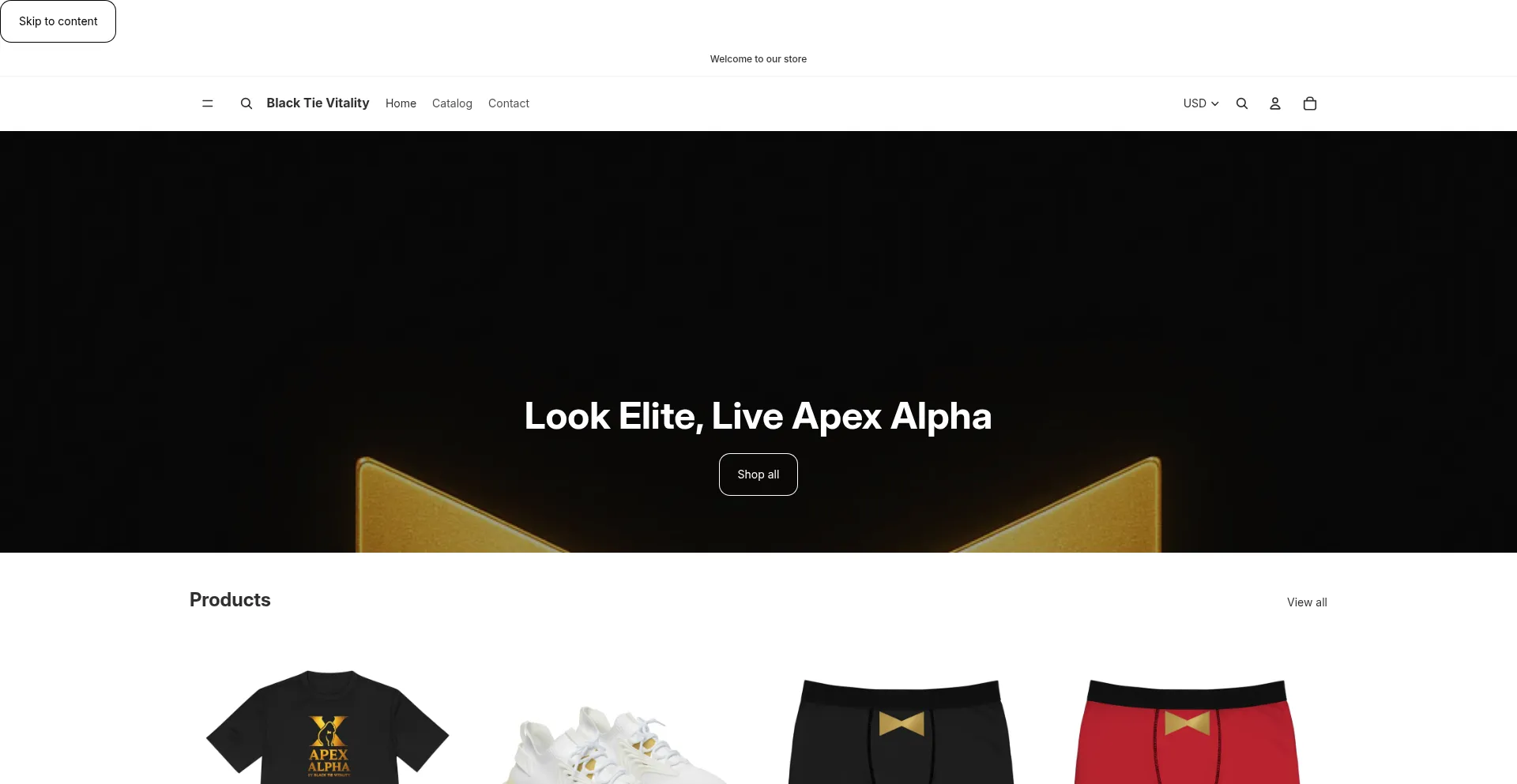 Black-tie-vitality.myshopify.com