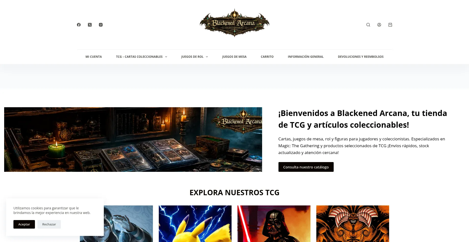 Blackenedarcana.es